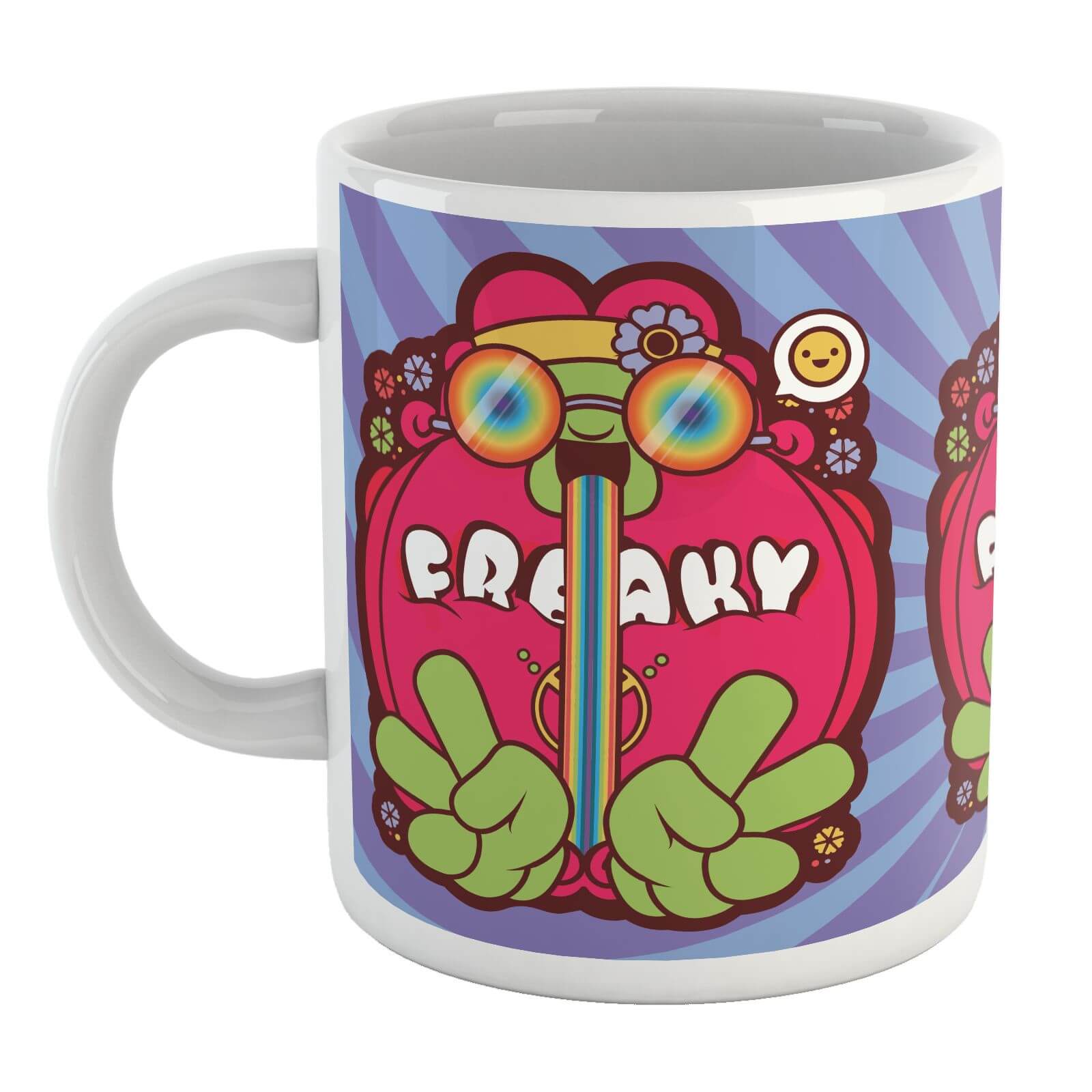 Hippie Psychedelic Cartoon Mug