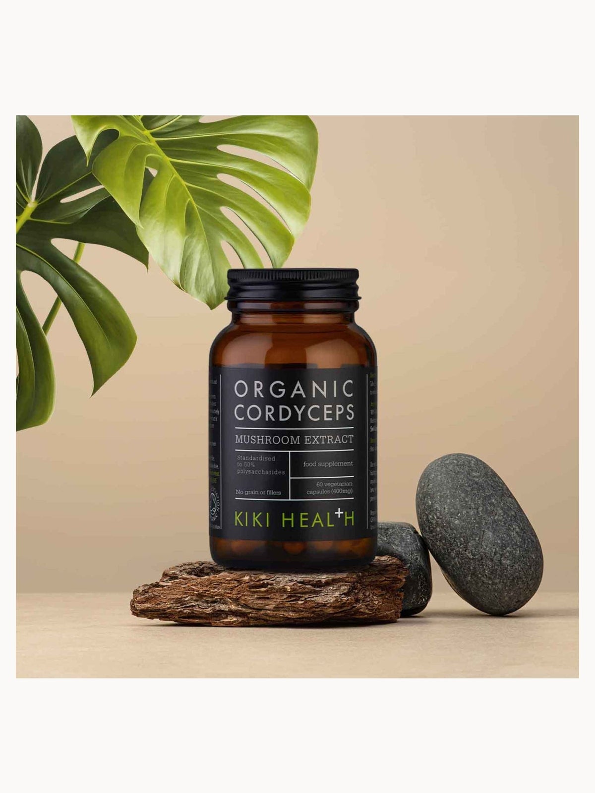 KIKI Health Organic Cordyceps Extract Mushroom (60 Vegicaps) 3