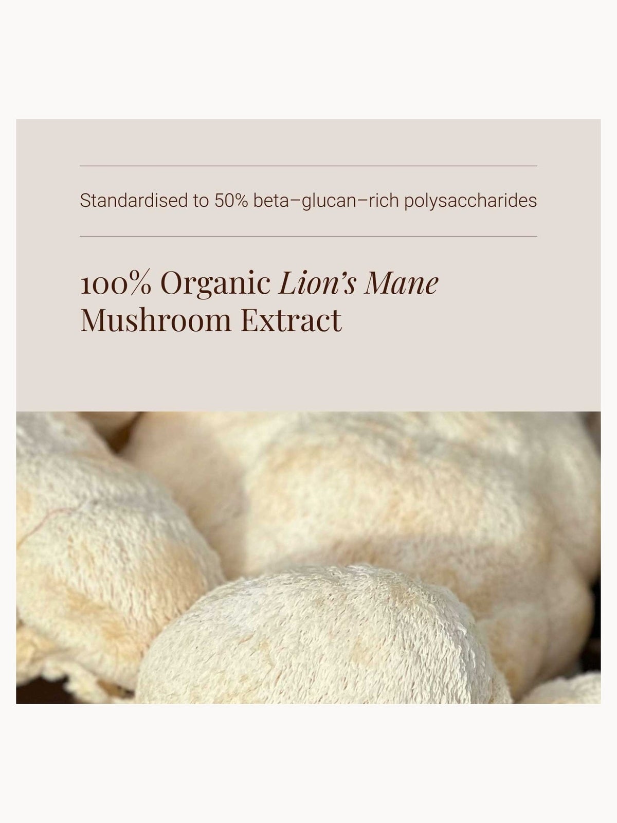 KIKI Health Organic Lion's Mane Extract Mushroom (60 Vegicaps), photo 4