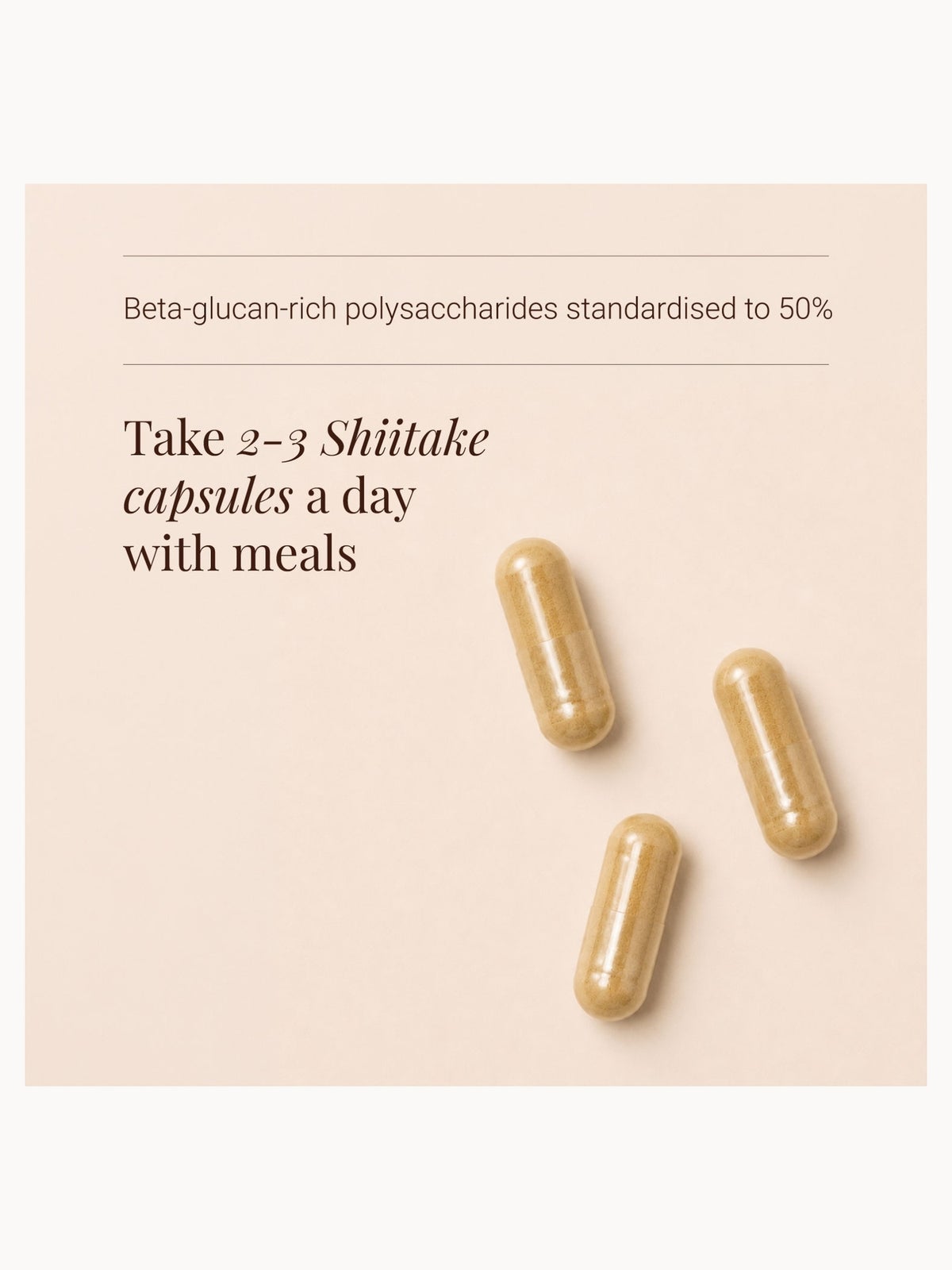 KIKI Health Vegan Shiitake Mushroom Extract 400mg Capsules - Daily Wellness Supplement Support, 60 Capsules, photo 3