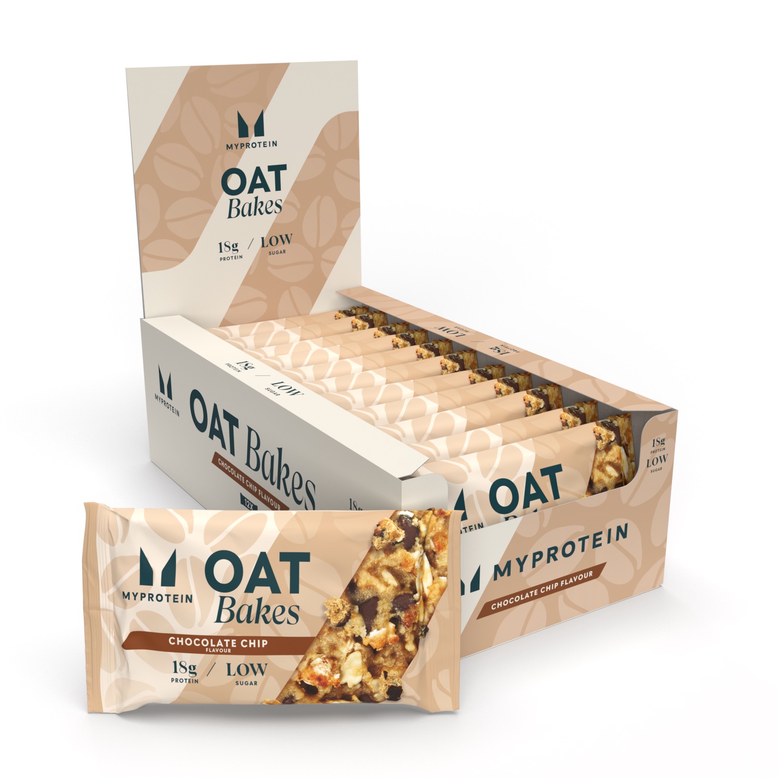 Myprotein UK MyProtein Protein Oatbakes - Chocolate Chip