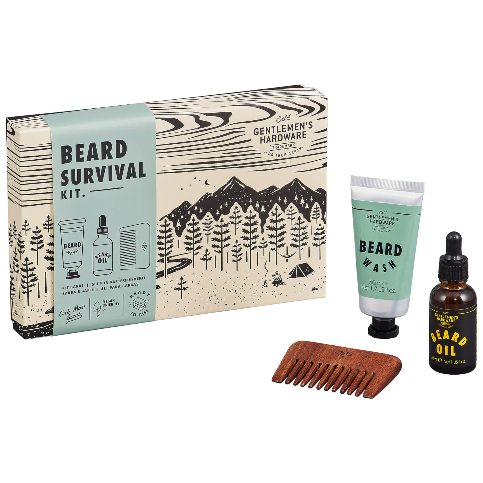 Gentlemens Hardware Beard Survival Kit