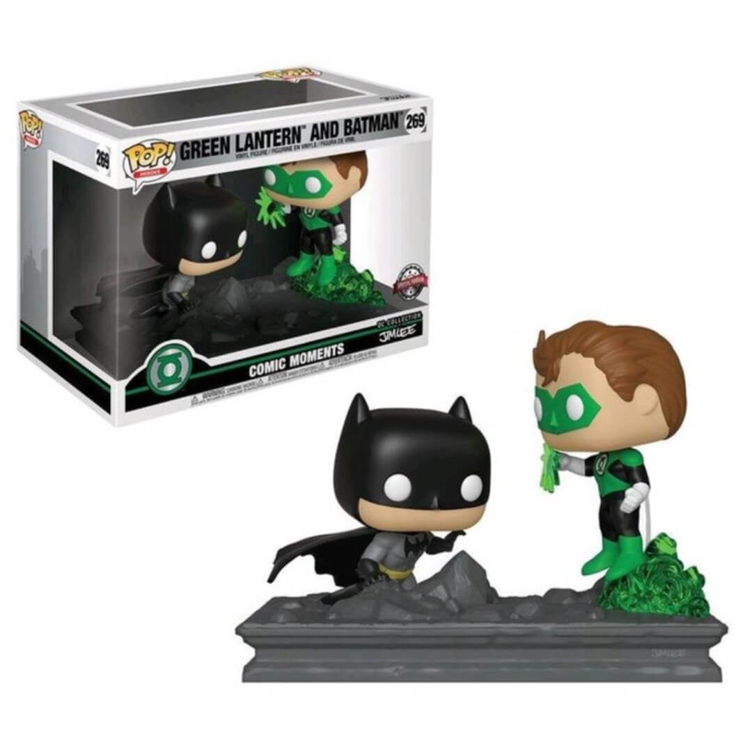 Image of DC Comics Green Lantern and Batman (Jim Lee) EXC Pop! Comic Moment