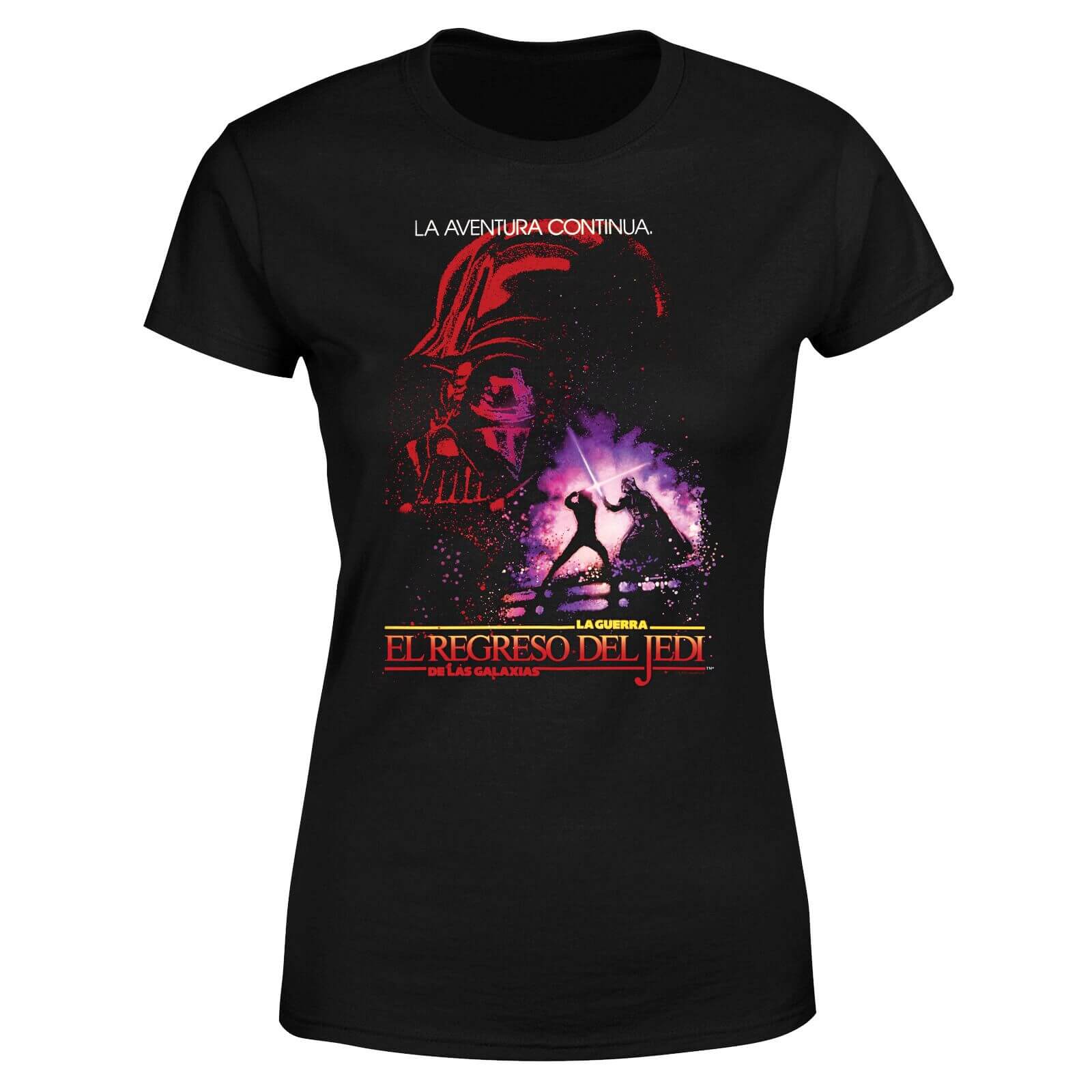 

T-Shirt Star Wars ROTJ Spanish - Nero - Donna - L