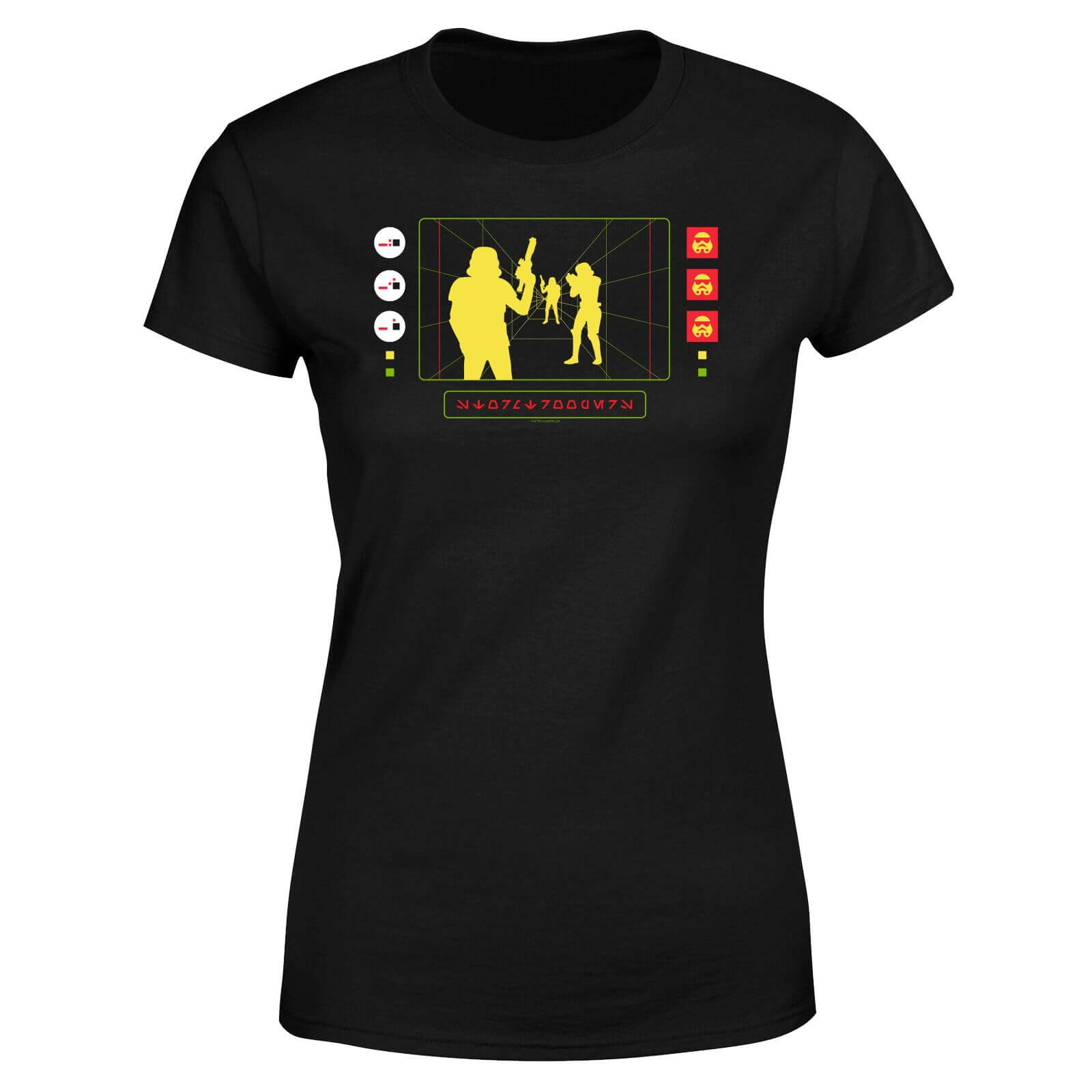 

T-Shirt Star Wars Stormtrooper Targeting Computer - Nero - Donna - L - Nero