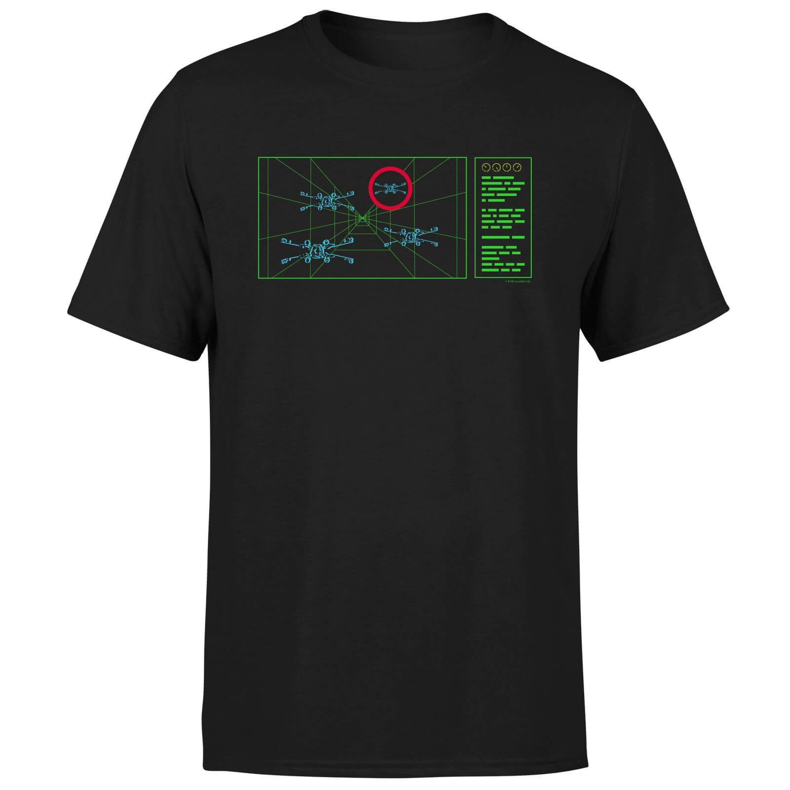 

T-Shirt Star Wars X-Wing Target - Homme - Noir - 3XL