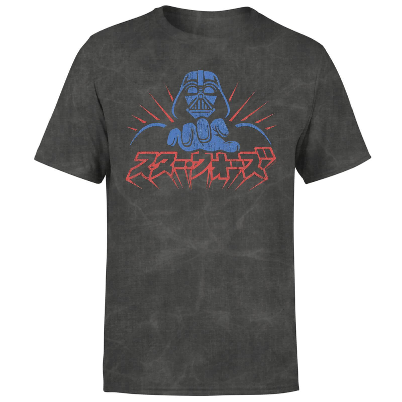 T-Shirt Star Wars Kana Vader - Homme - Noir Délavé - L - Noir