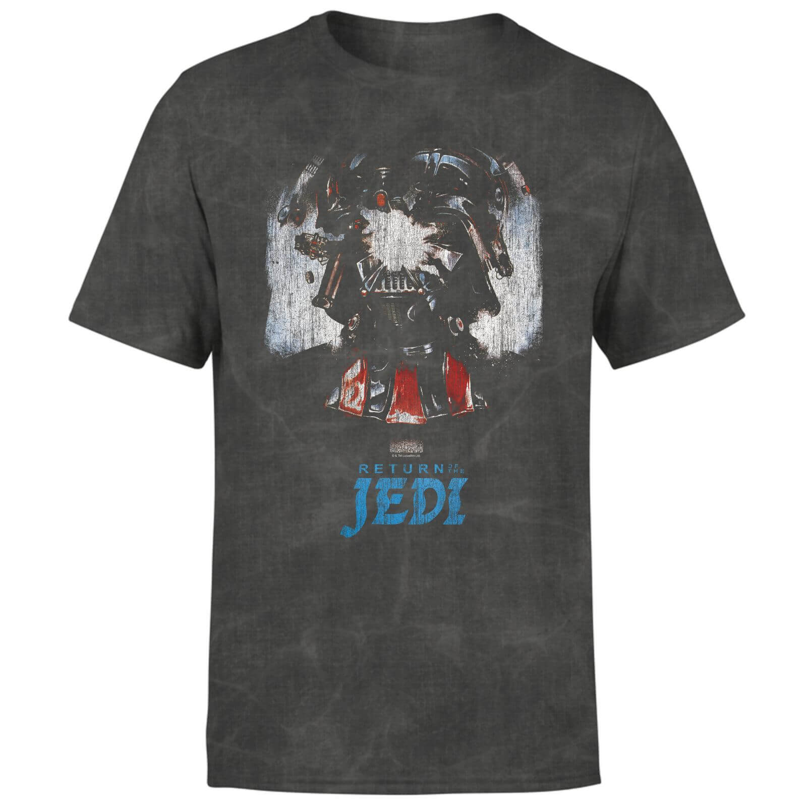 T-Shirt Star Wars Shattered Vader - Homme - Noir Délavé - S - Noir