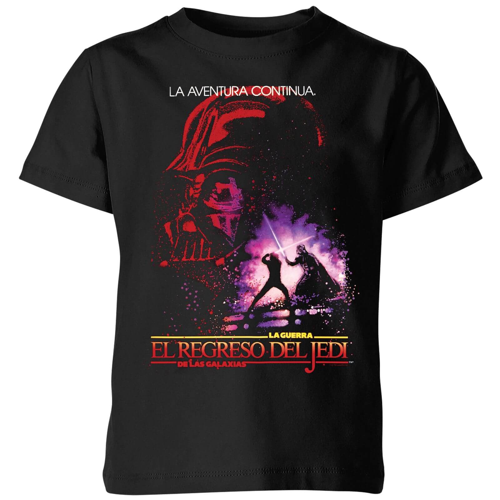 

T-Shirt Star Wars ROTJ Spanish - Nero - Bambini - 5-6 Anni - Nero