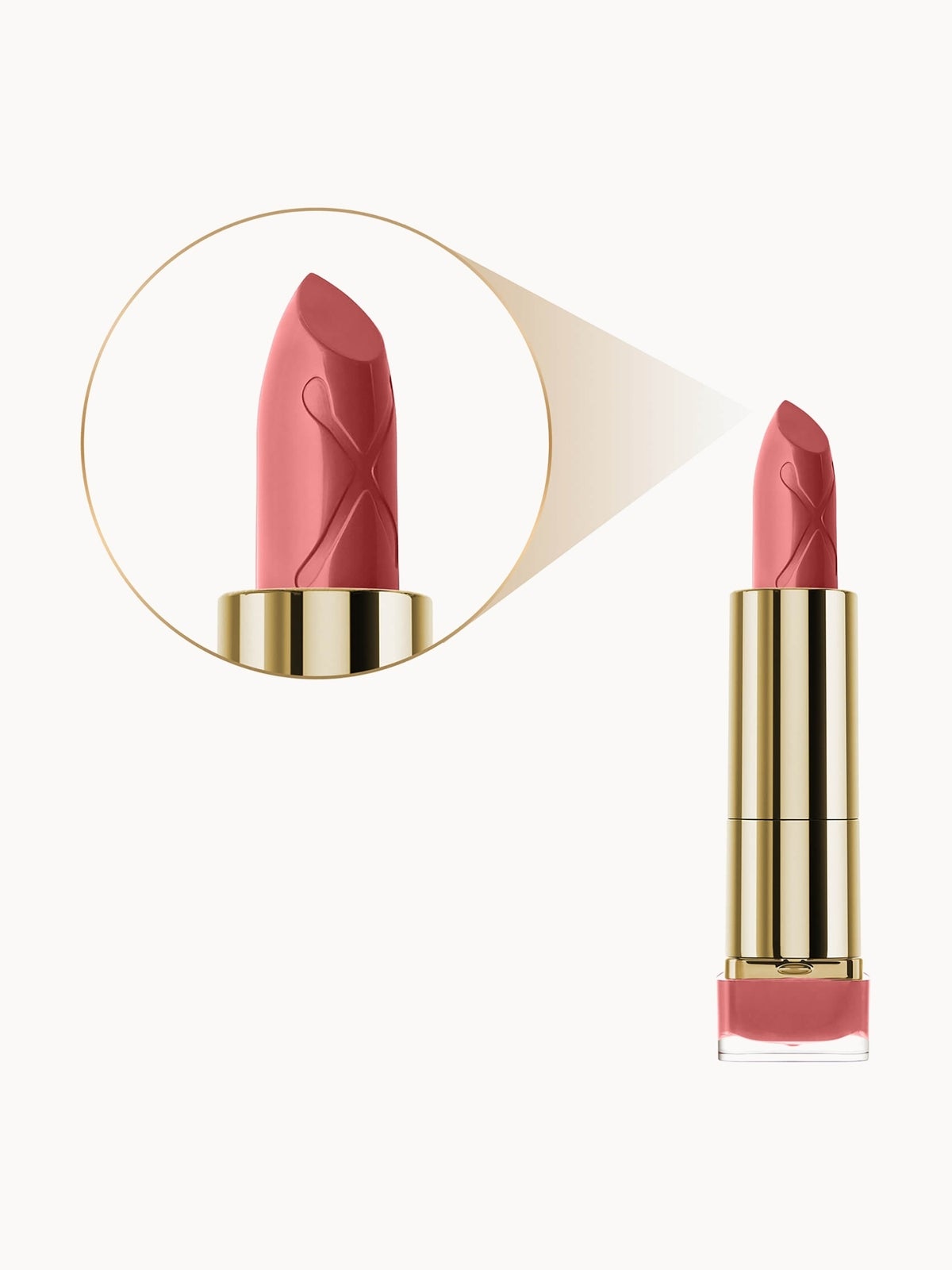 Max Factor Colour Elixir Lipstick with Vitamin E 4g (Various Shades) - 015 Nude Rose 4
