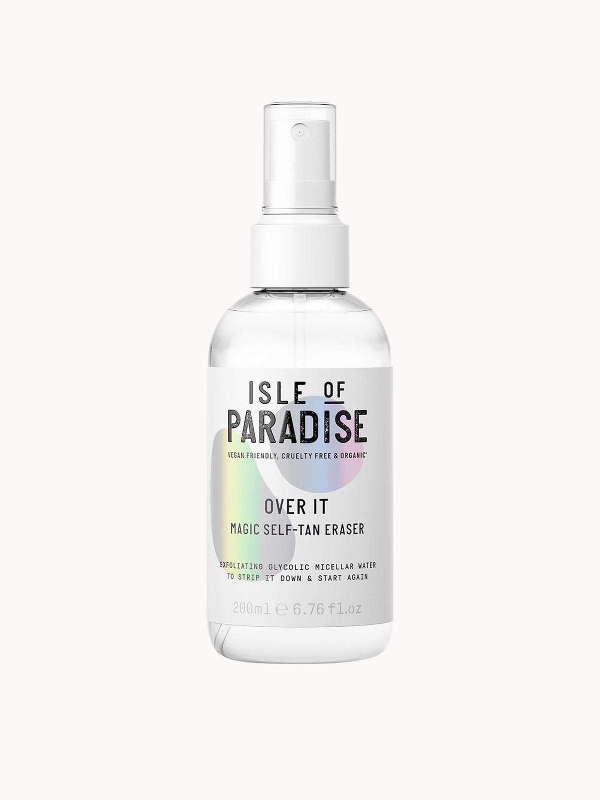 Isle of Paradise Over it Magic Self-Tan Eraser 200ml