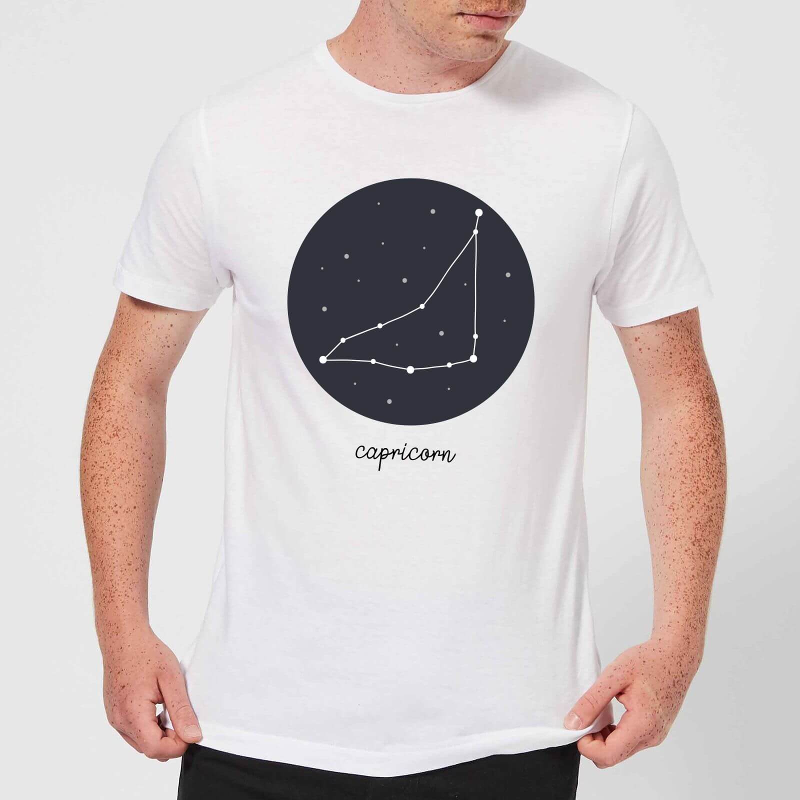 Capricorn Men's T-Shirt - White - XS - White
