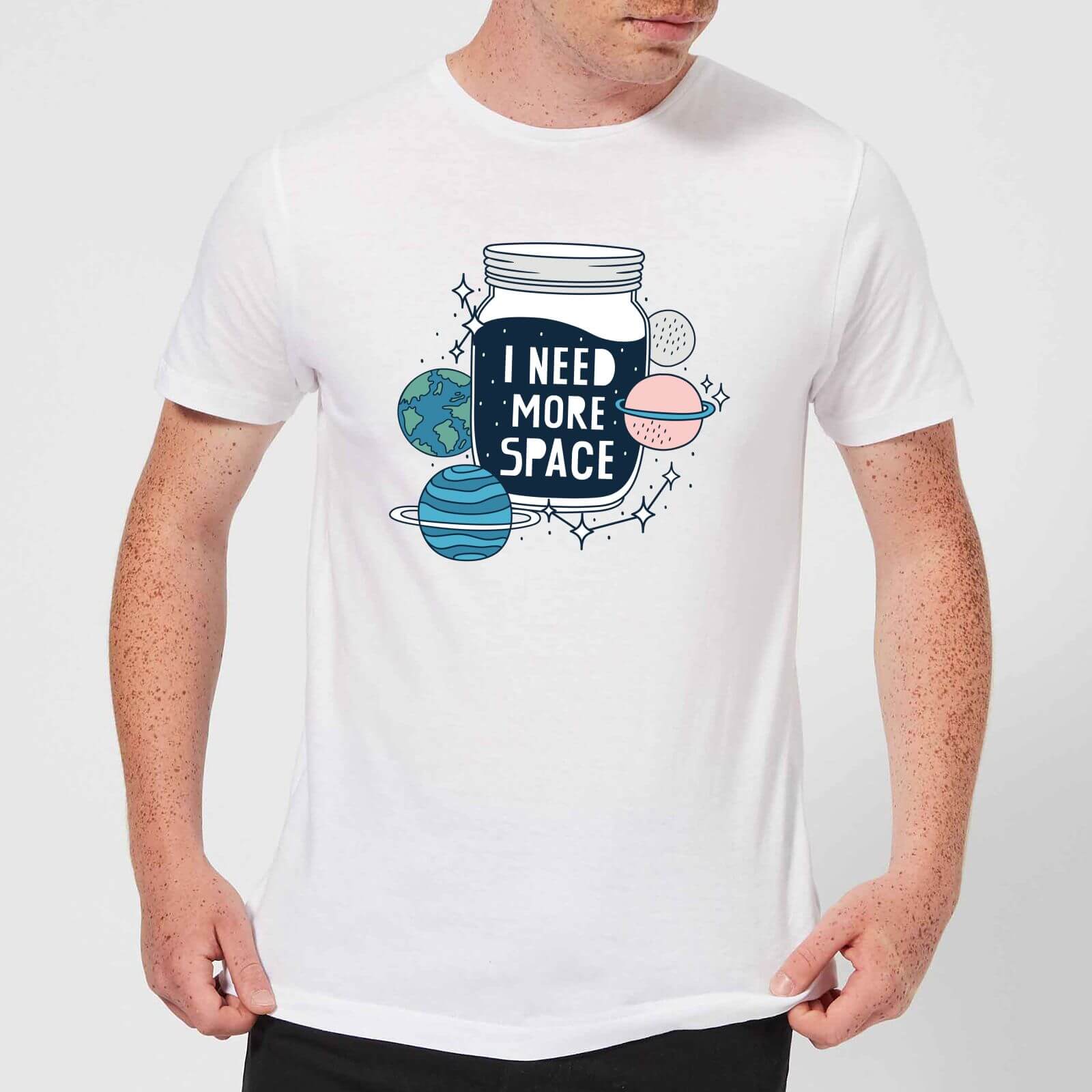 I Need More Space Men's T-Shirt - White - M - White