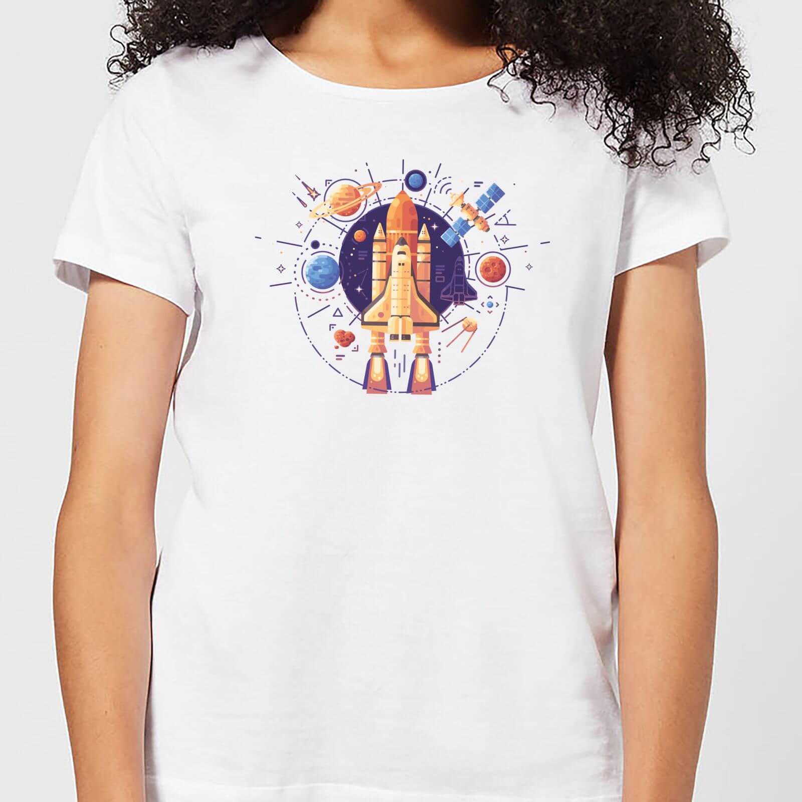 Blast Off Women's T-Shirt - White - S - White
