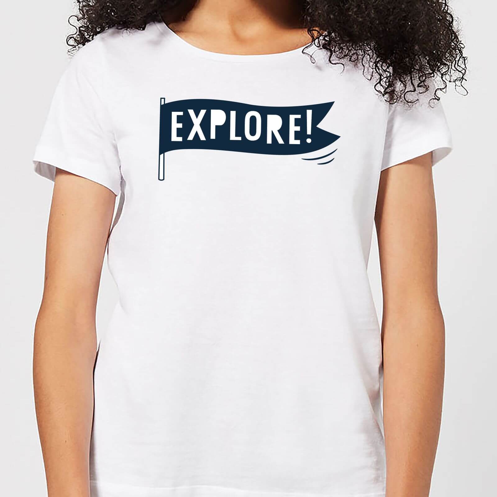 Explore! Women's T-Shirt - White - S - White