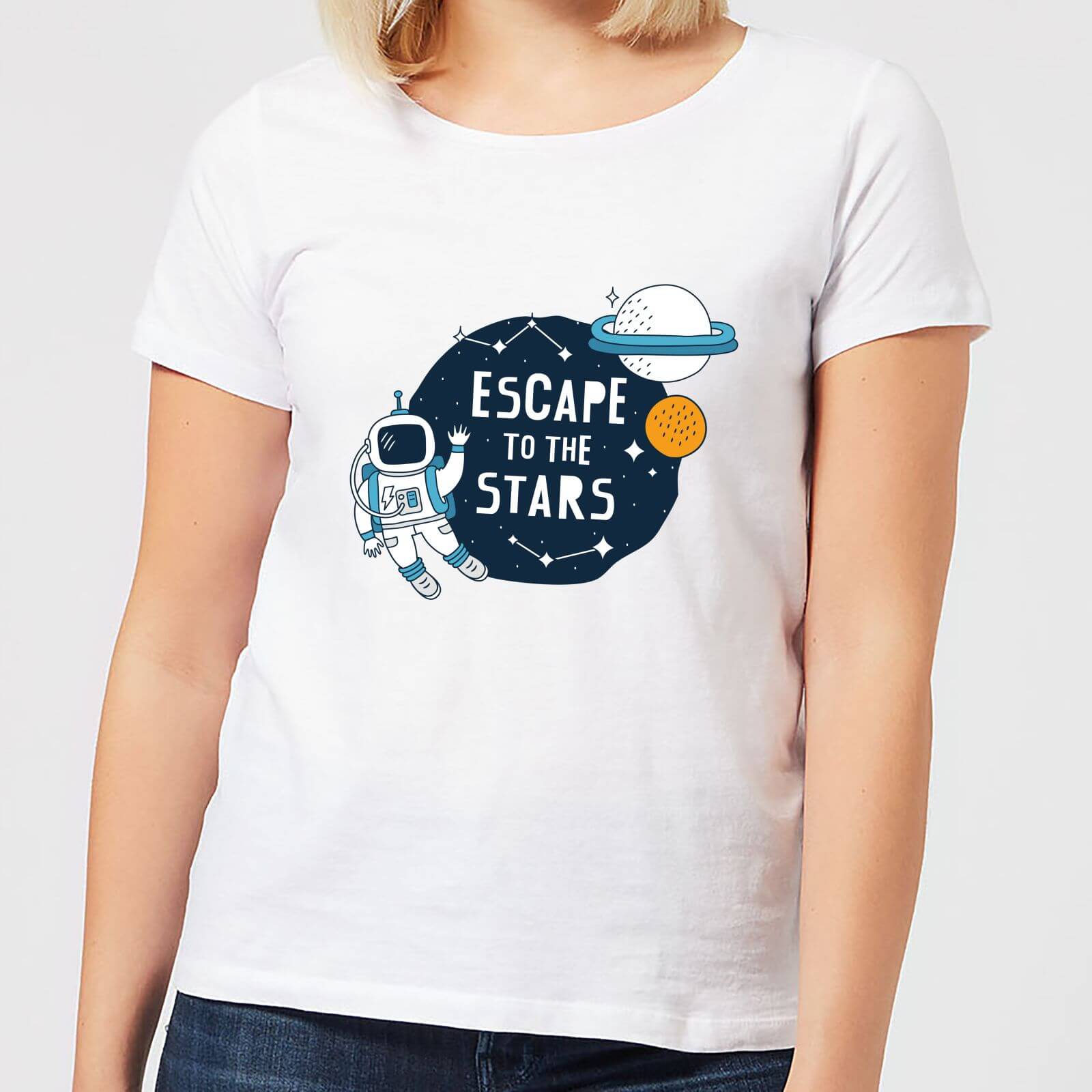 Escape To The Stars Women's T-Shirt - White - M - White
