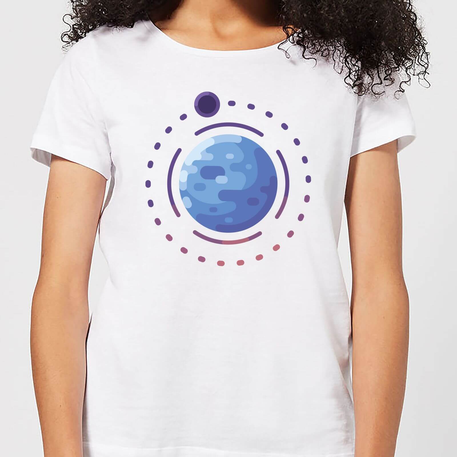 Planet Earth Women's T-Shirt - White - S - White