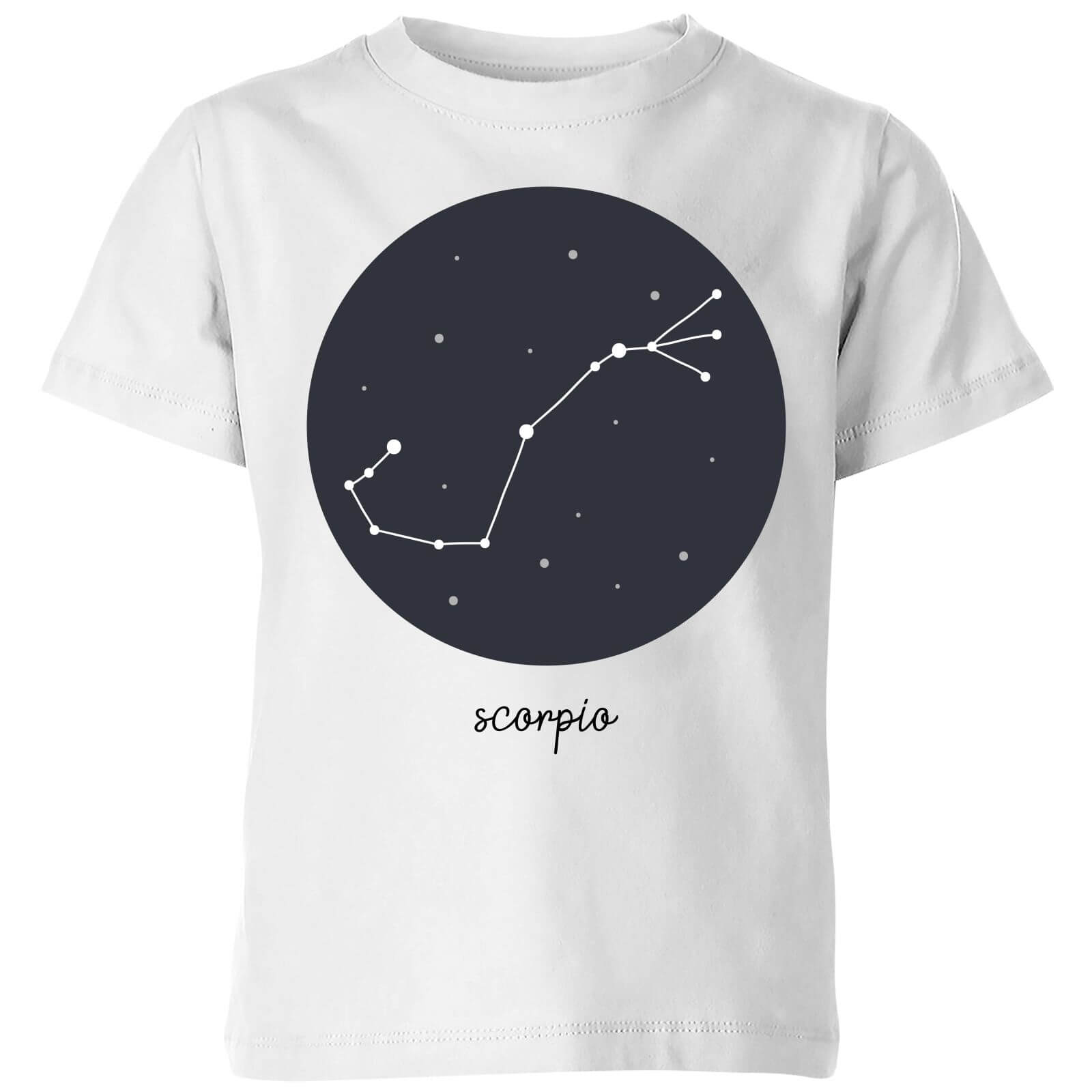 Scorpio Kids' T-Shirt - White - 5-6 Years - White