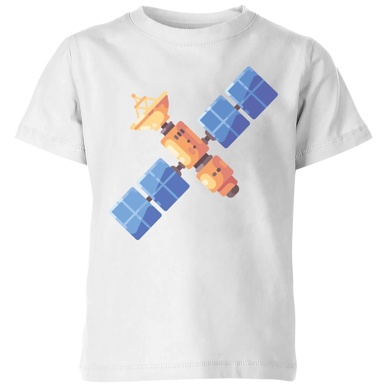 Satellite Kids' T-Shirt - White - 3-4 Years - White