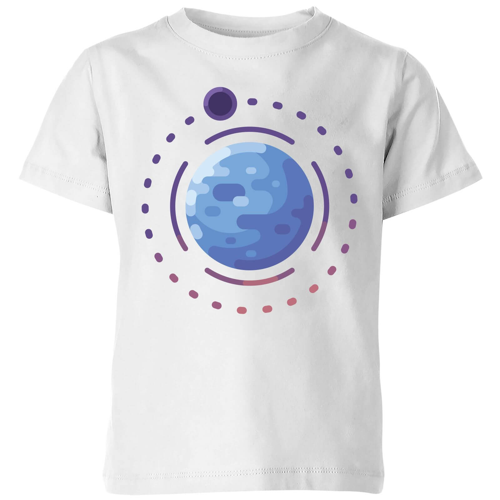 Planet Earth Kids' T-Shirt - White - 3-4 Years - White
