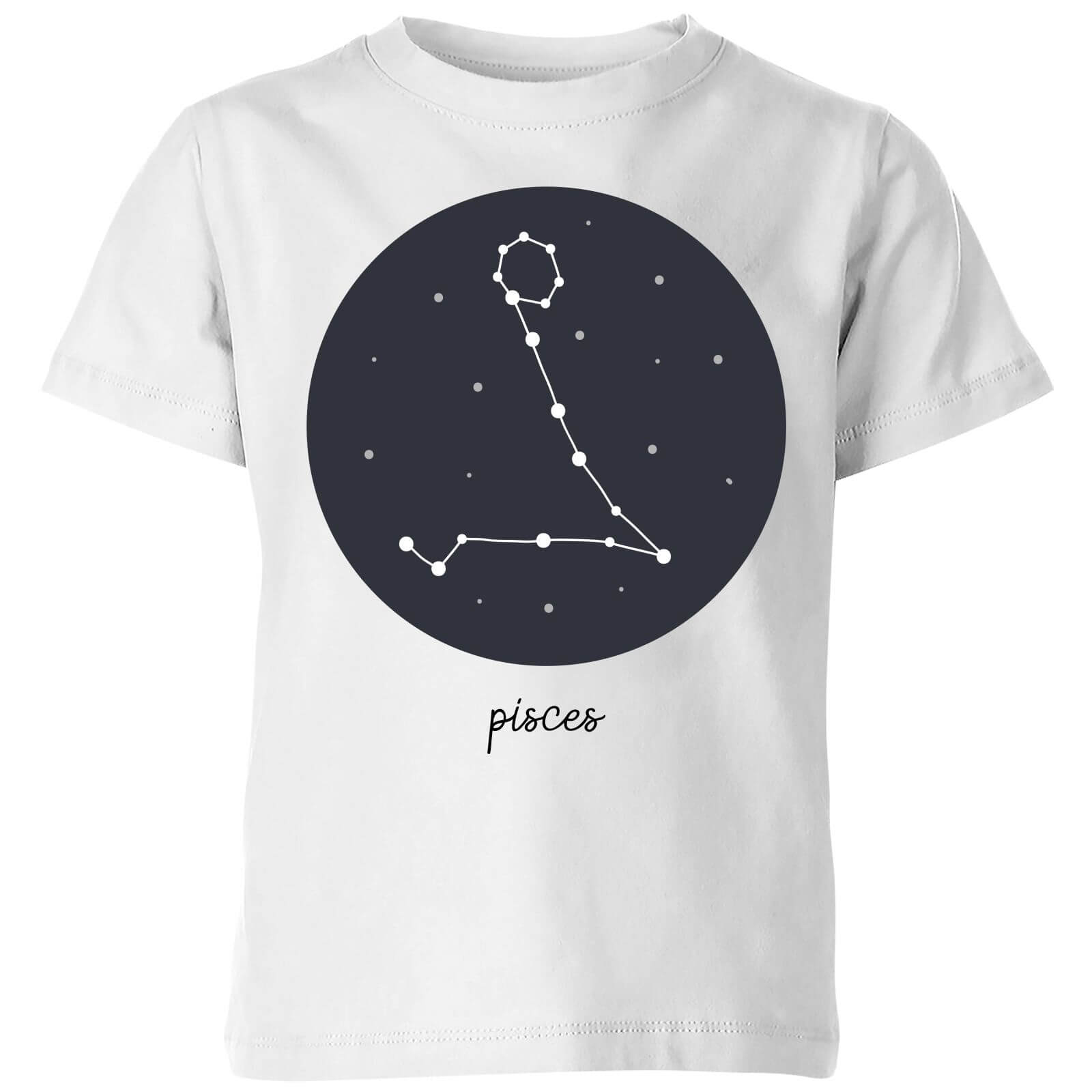 Pisces Kids' T-Shirt - White - 7-8 Years - White