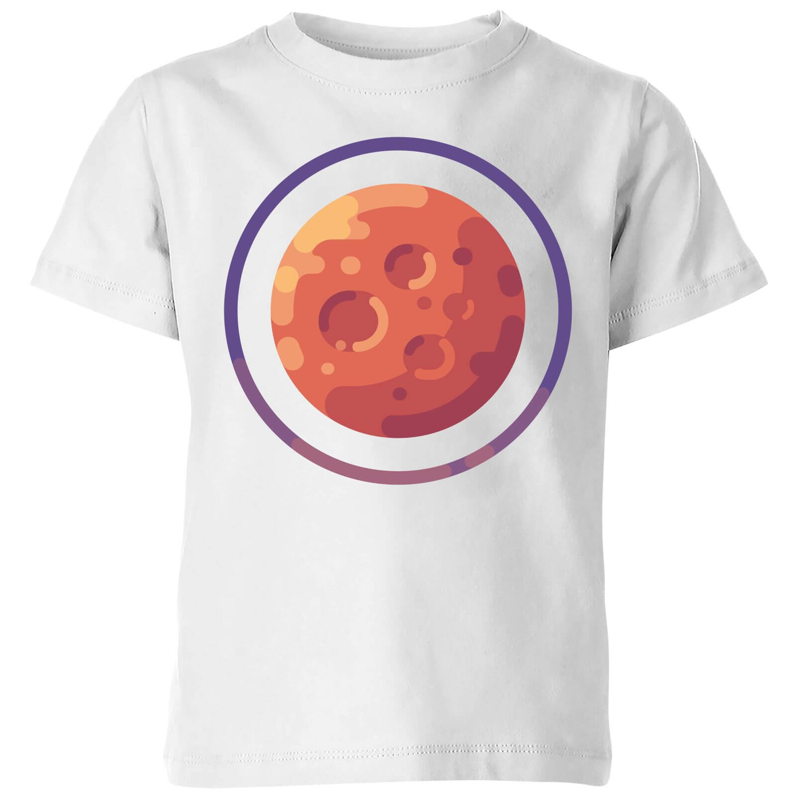 Mars Kids' T-Shirt - White - 3-4 Years - White