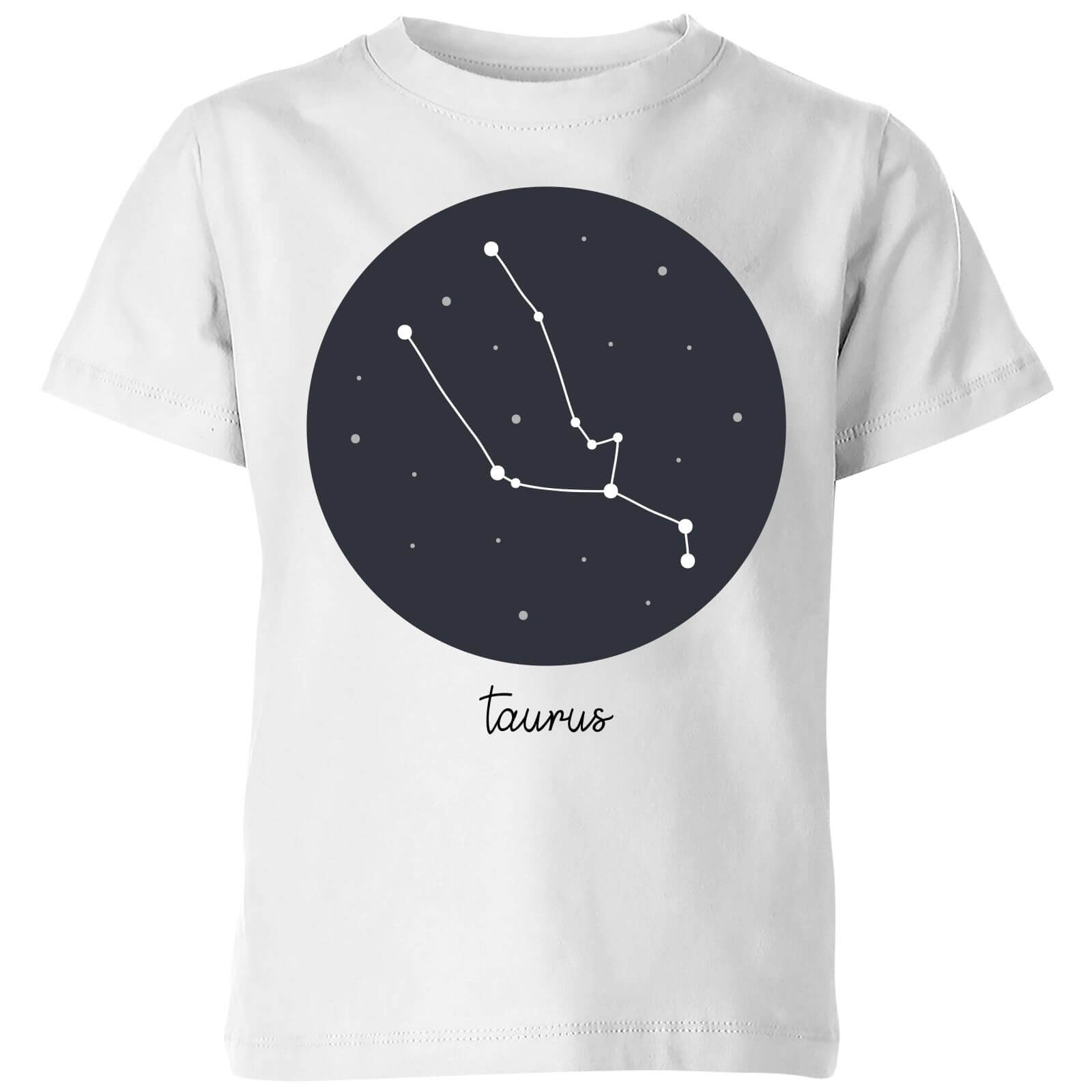 Taurus Kids' T-Shirt - White - 5-6 Years - White