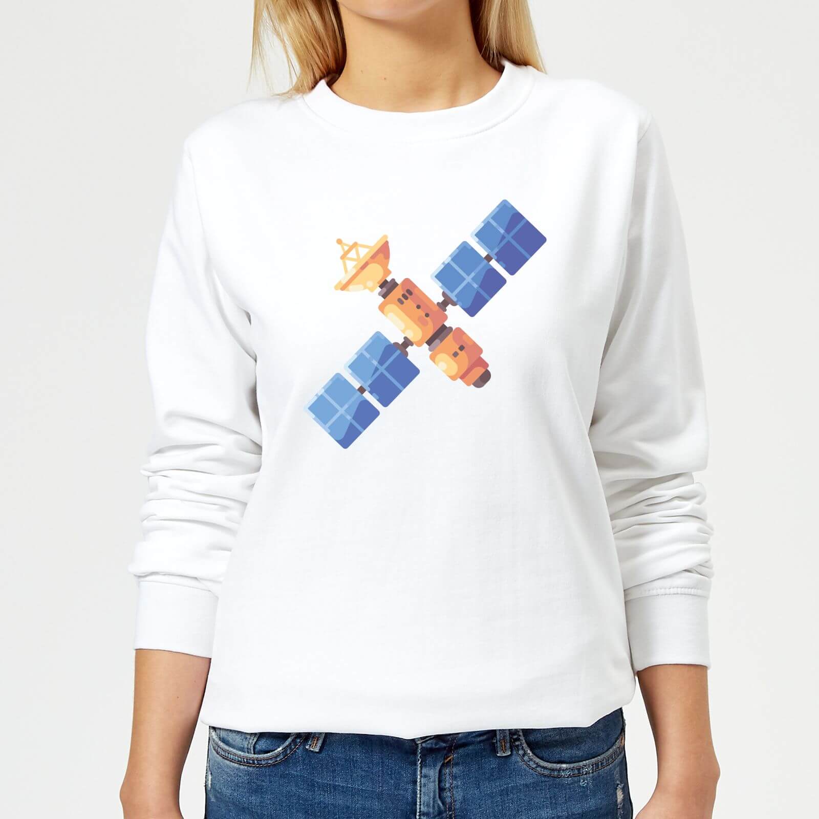 Satellite Women's Sweatshirt - White - XS - White