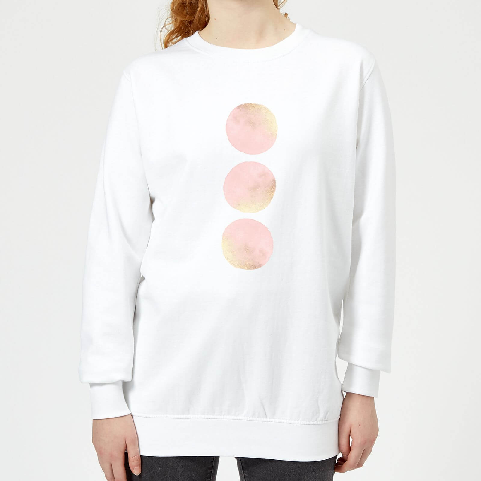 Three Moons Women's Sweatshirt - White - XS - White
