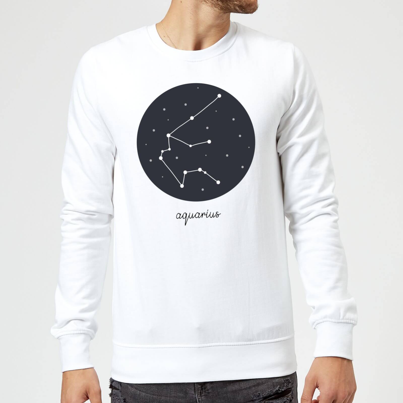 Aquarius Sweatshirt - White - M