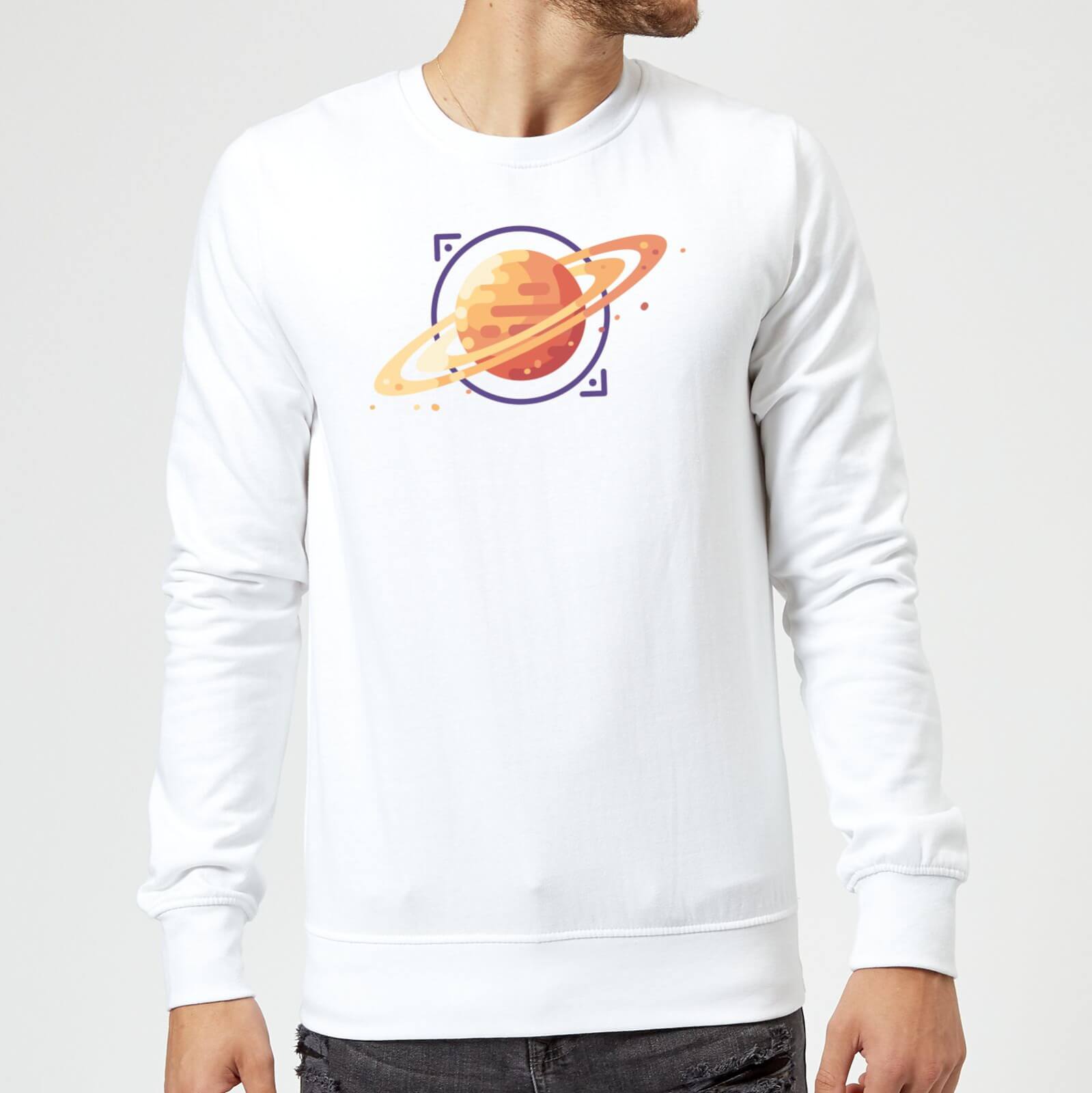 Saturn Sweatshirt - White - XXL