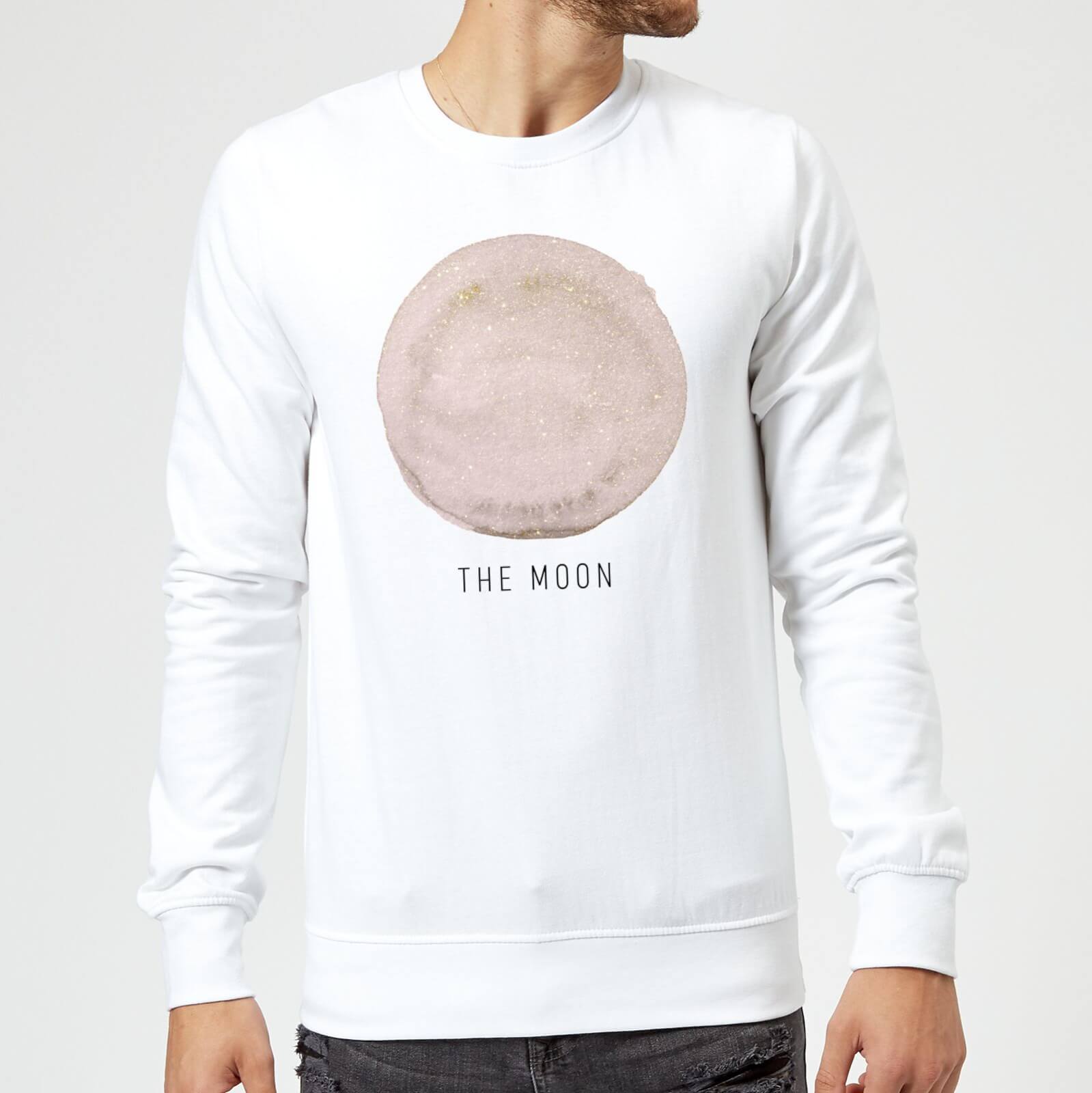 The Moon Sweatshirt - White - S - White