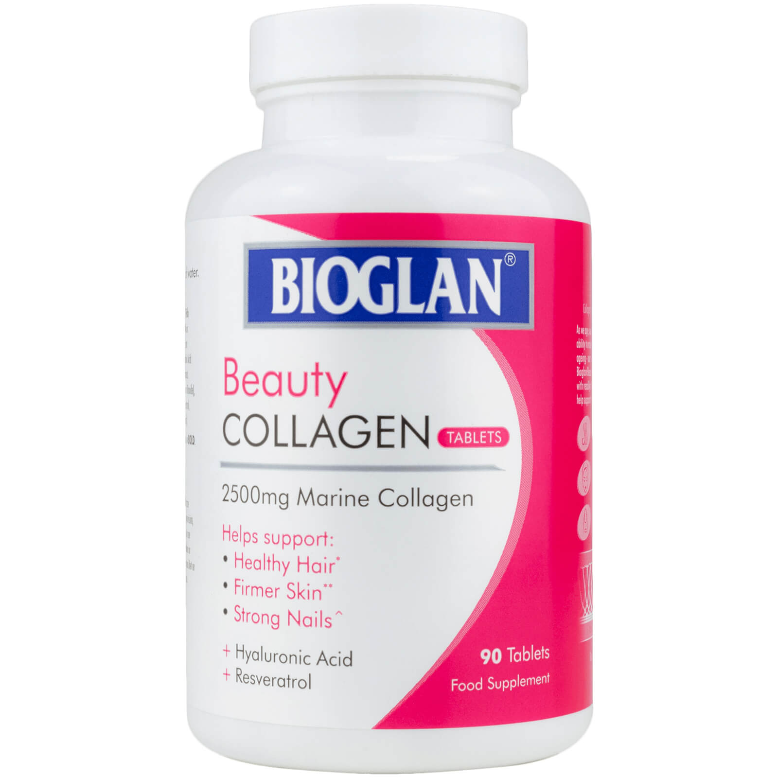 Bioglan Beauty Collagen Tablets (90 Tablets) lookfantastic.com imagine