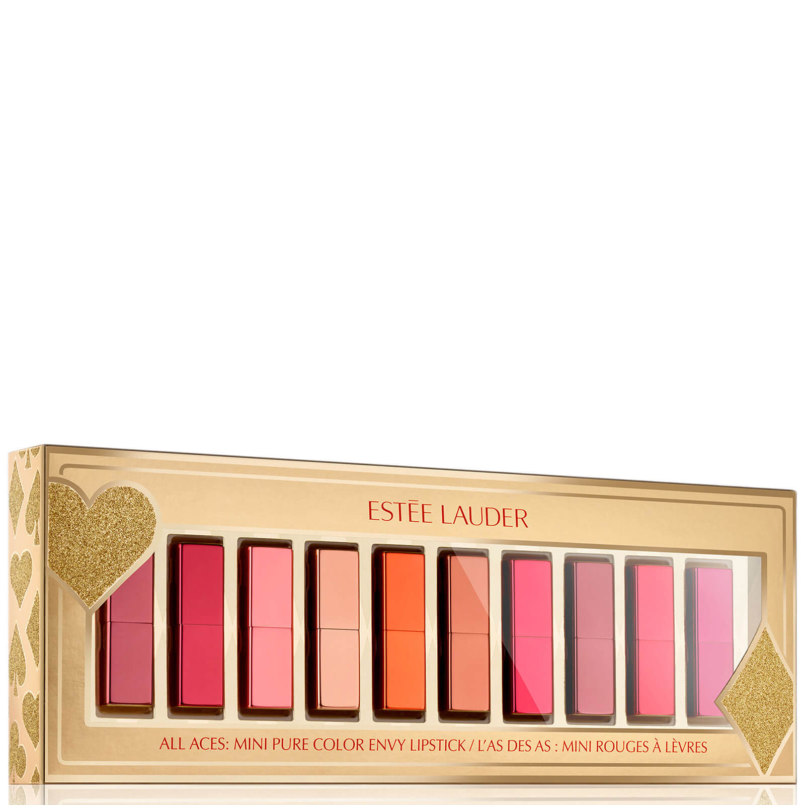 estée lauder 5 pure colour envy lipstick set