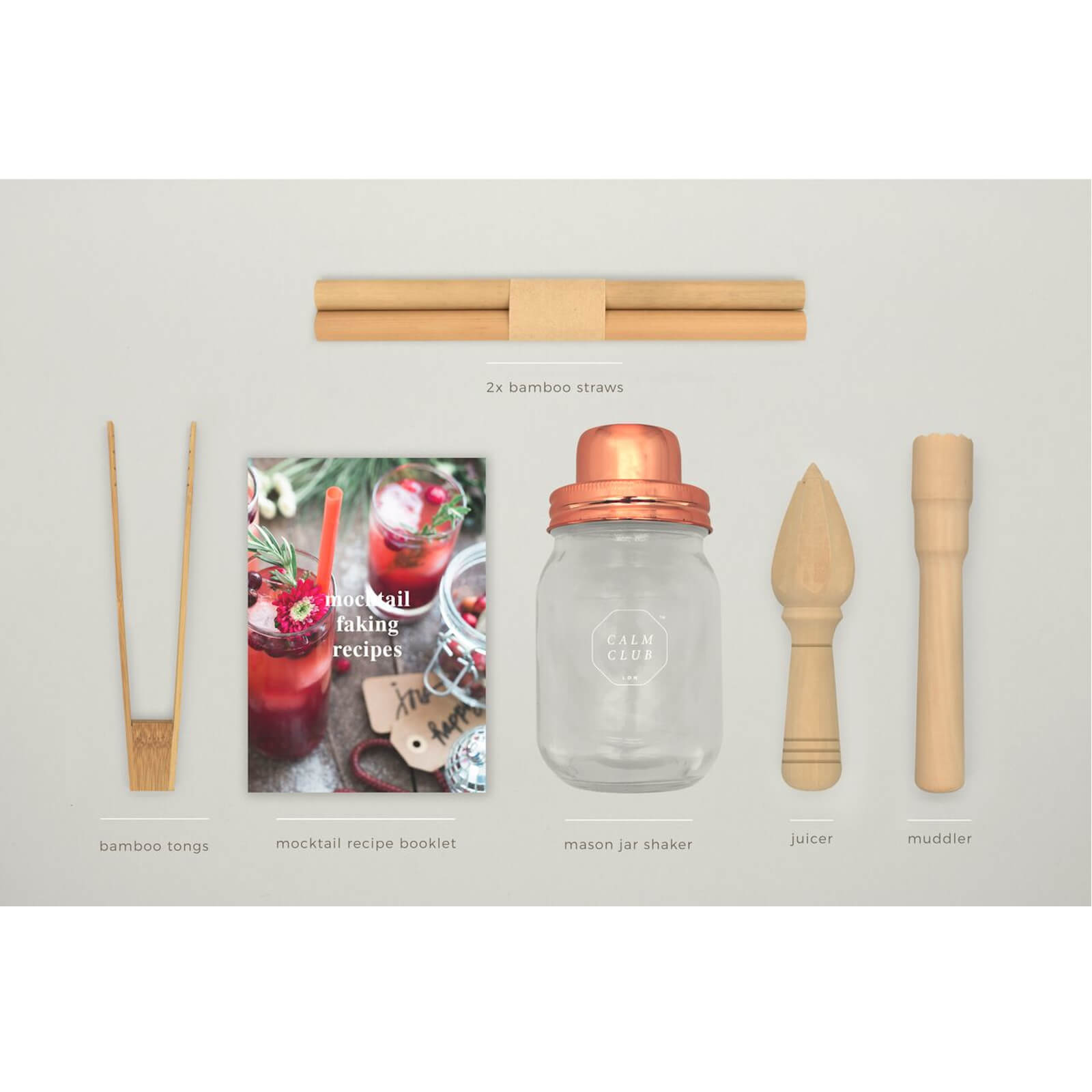 Calm Club Mocktail Faking Kit Calm Club Mocktail Faking Kit