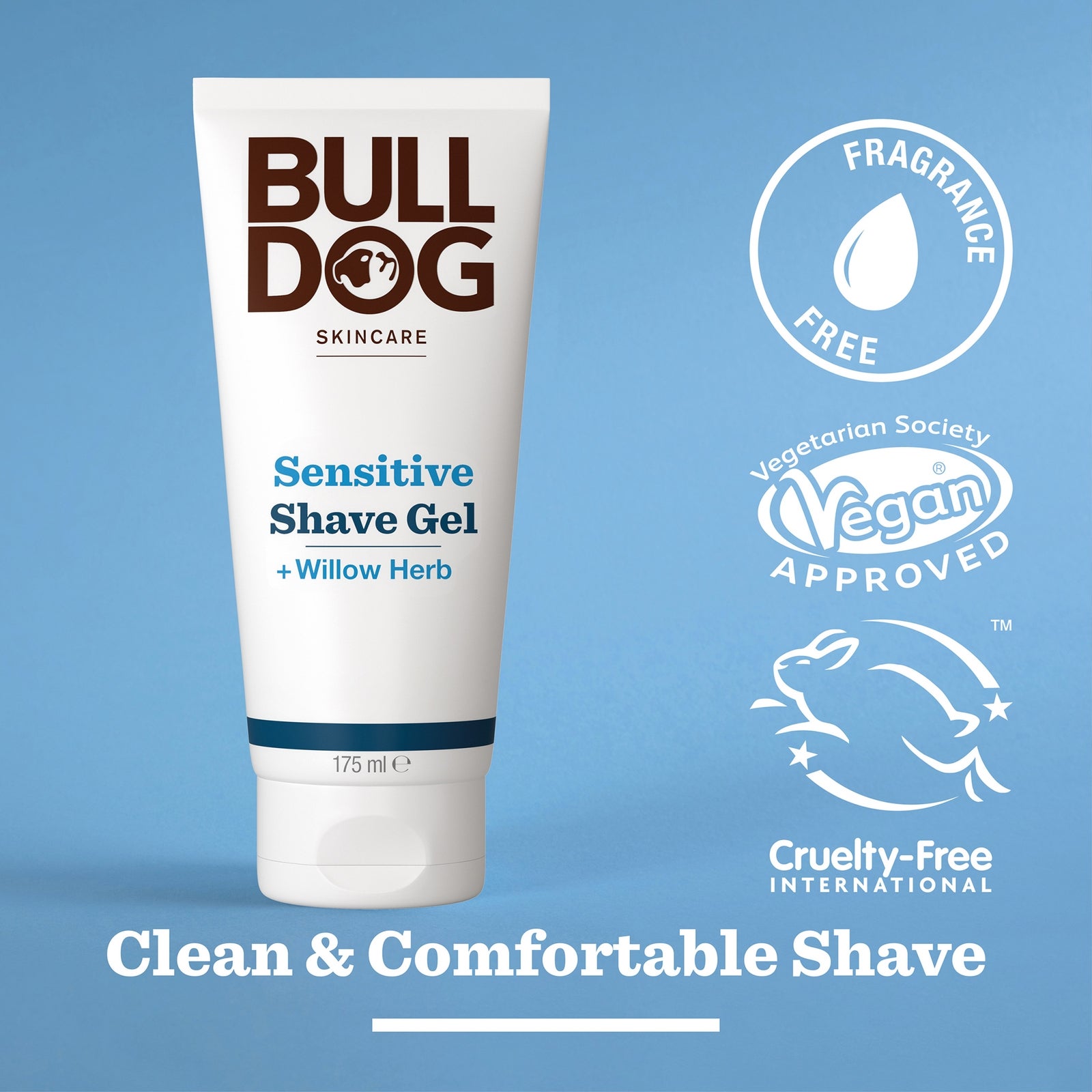 Bulldog Skincare Sensitive Shave Gel 175ml 2