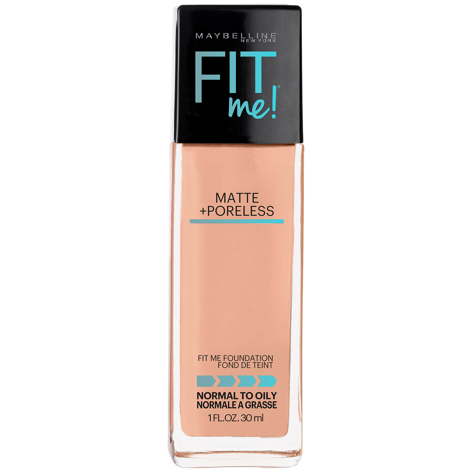 Maybelline Fit Me! Matte and Poreless Mattifying Liquid Foundation 30ml (Various Shades) - 238 Rich Tan