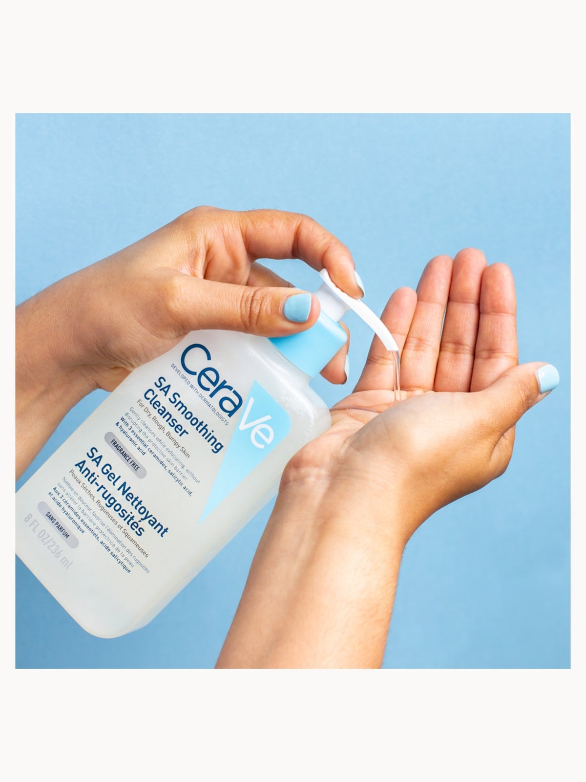 CeraVe SA Smoothing Cleanser with Salicylic Acid for Dry, Rough & Bumpy Skin 236ml 2