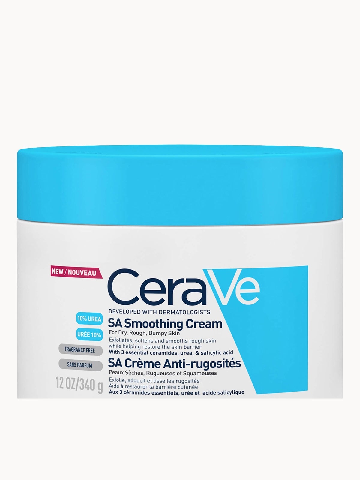 CeraVe SA Smoothing Cream with Salicylic Acid for Dry, Rough & Bumpy Skin 340g 2