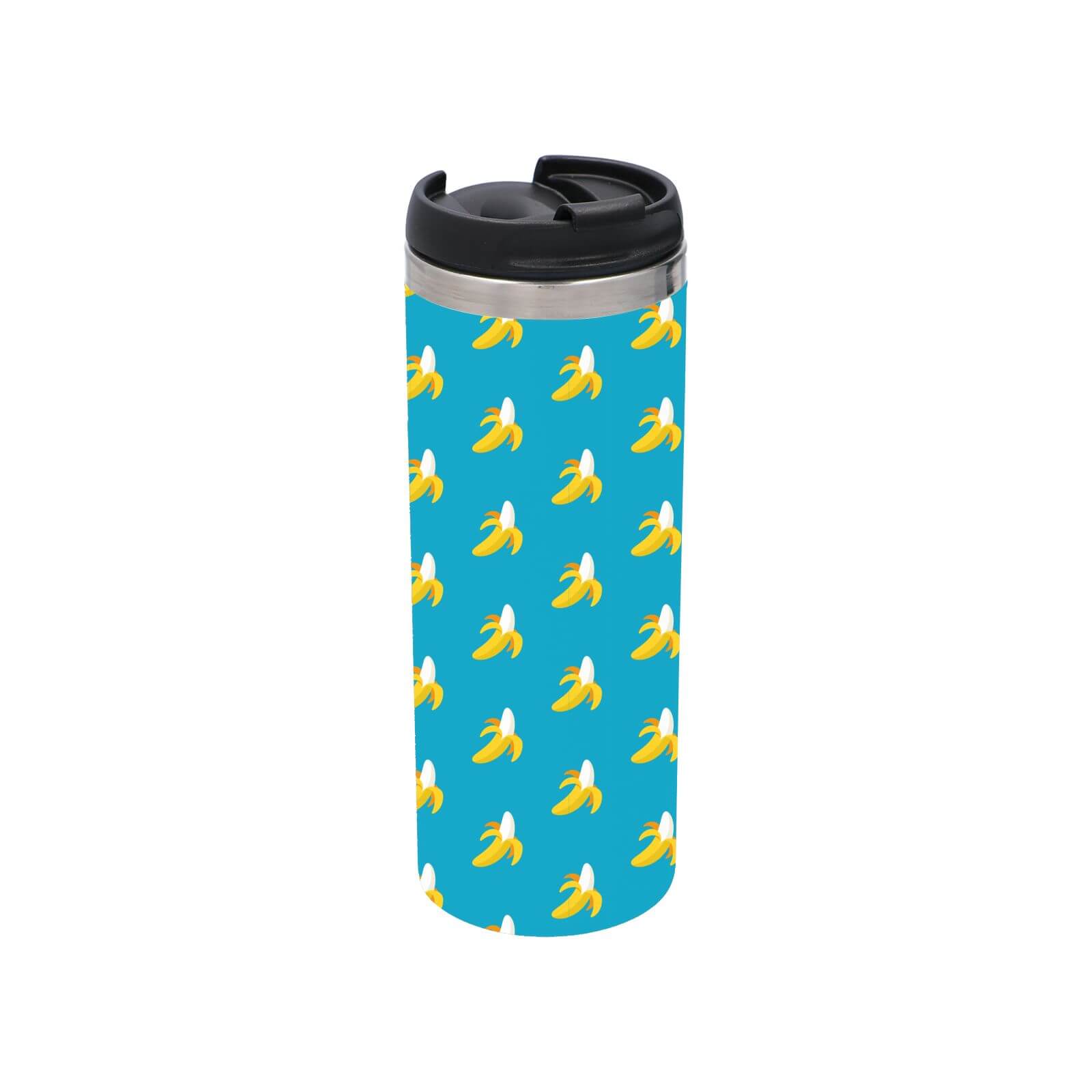 Banana Pattern Stainless Steel Thermo Travel Mug