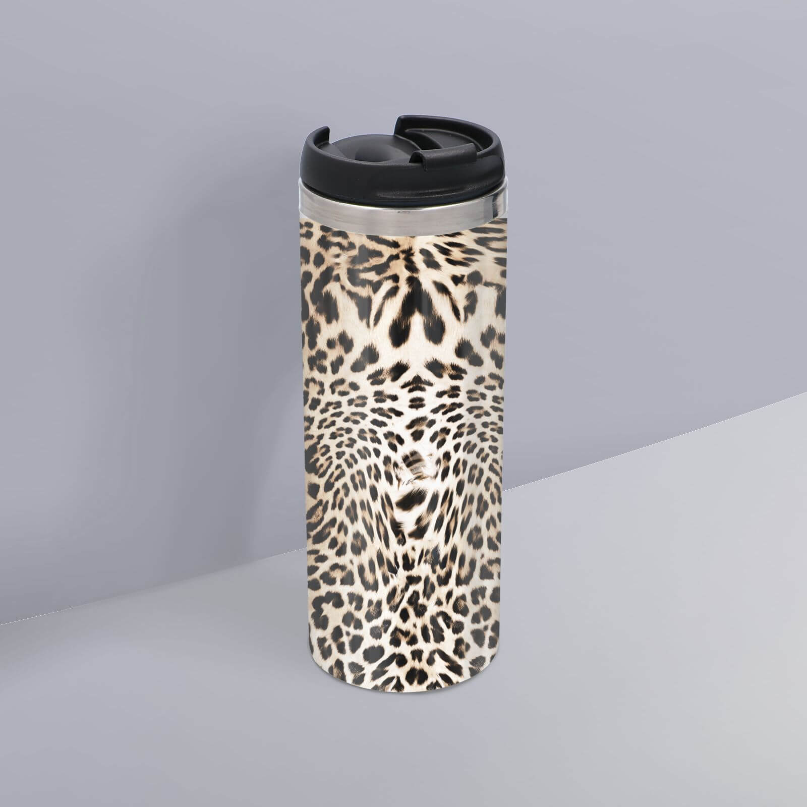Animal Print Stainless Steel Travel Mug