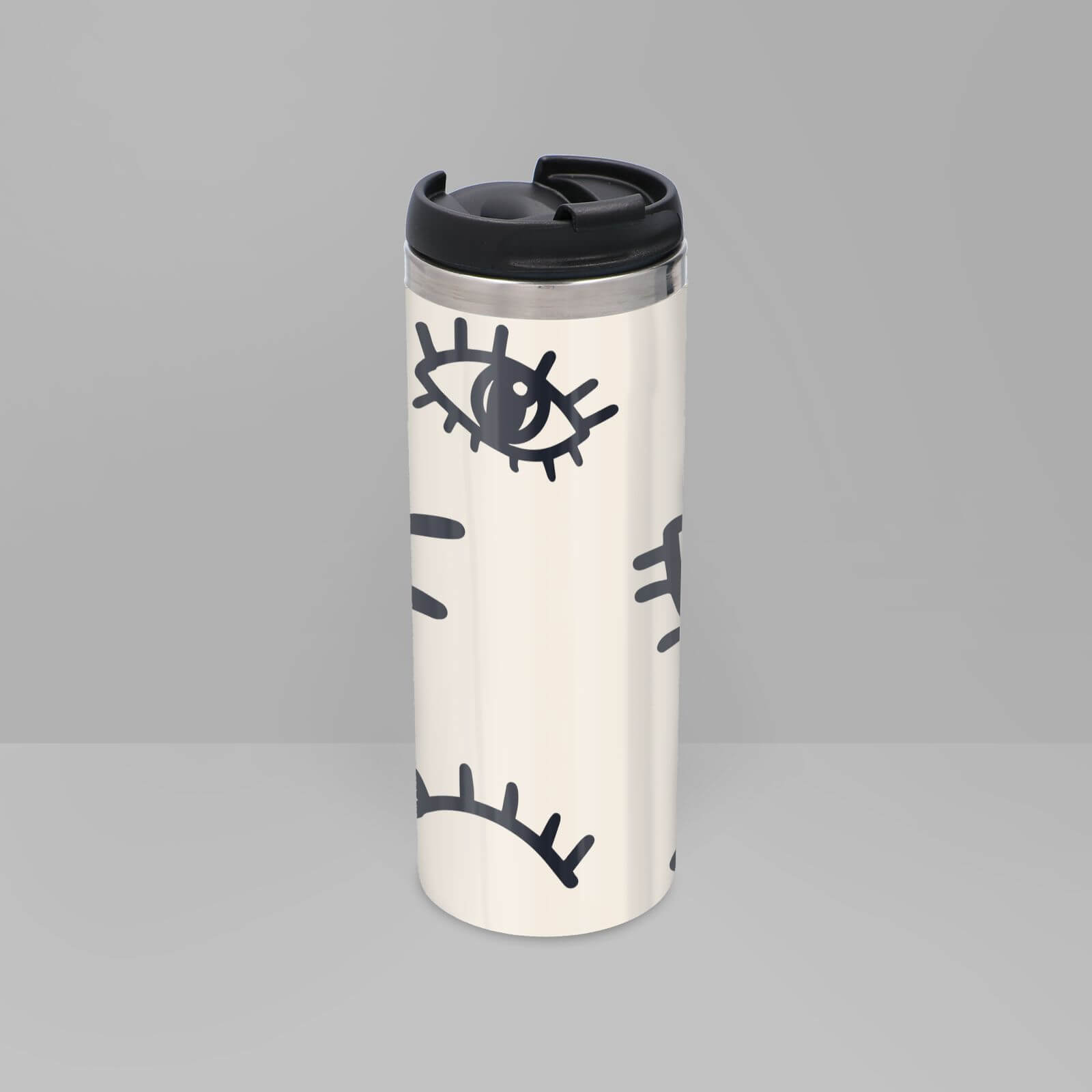 Eye Eye Stainless Steel Travel Mug