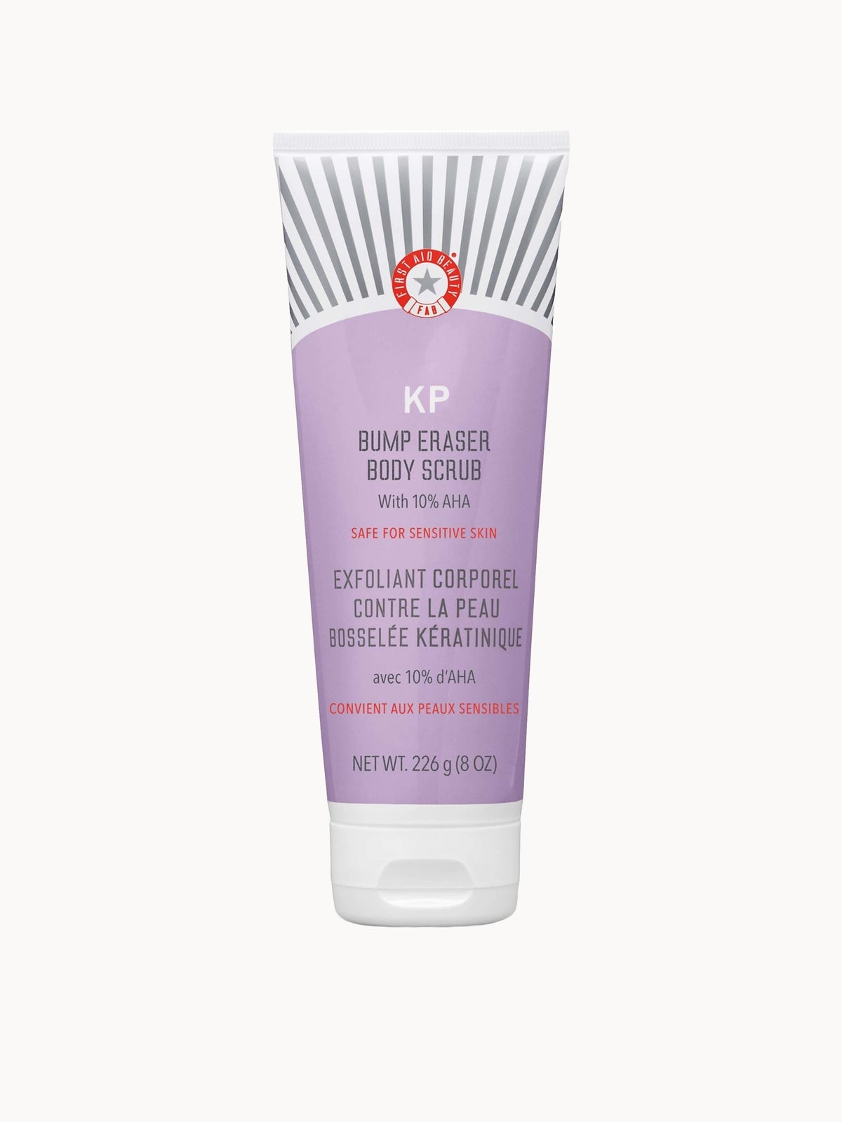 First Aid Beauty KP Bump Eraser Body Scrub with 10% AHA 226g
