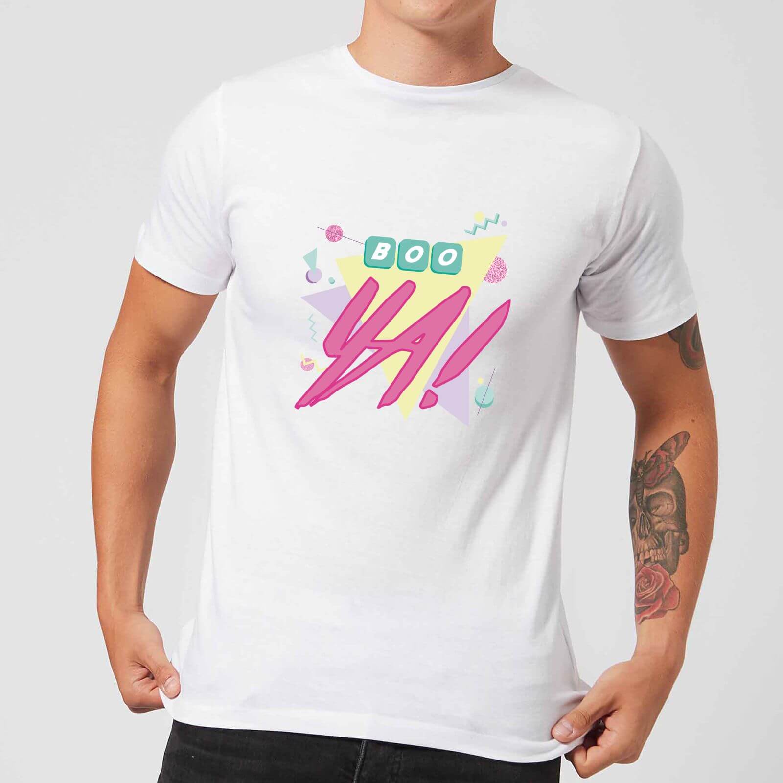 Boo Ya! Men's T-Shirt - White - M - White