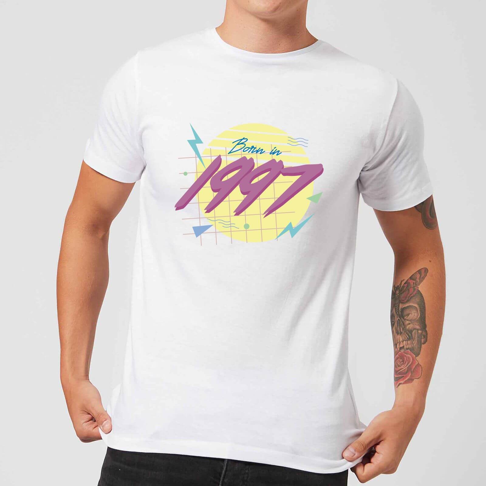 Born In 1997 Men's T-Shirt - White - XS - White