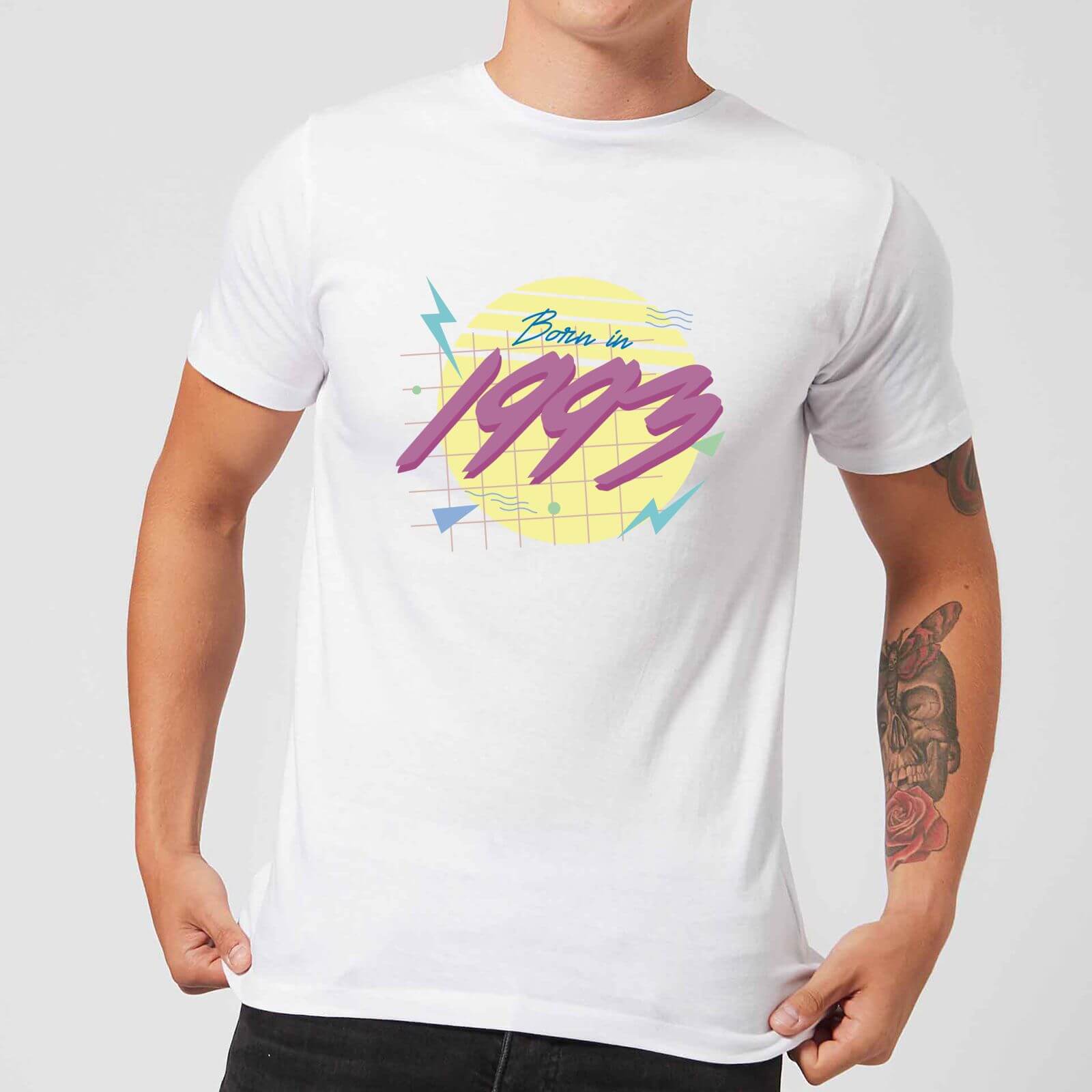 Born In 1993 Men's T-Shirt - White - XS - White