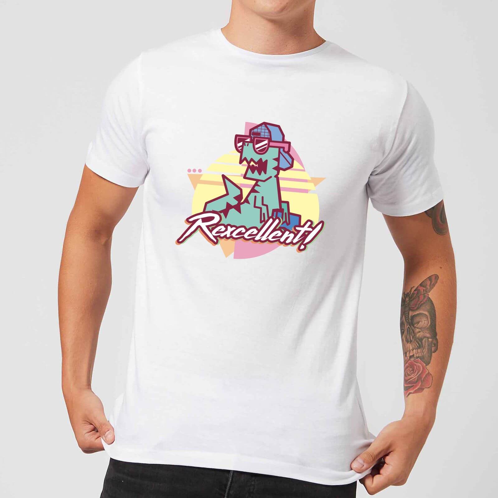 Rexecellent! Men's T-Shirt - White - XS