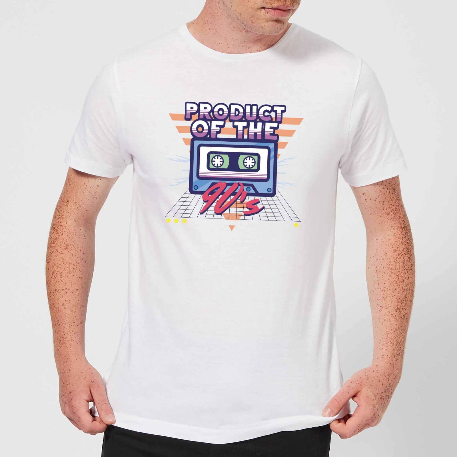 Product Of The 90's Cassette Tape Men's T-Shirt - White - L - White
