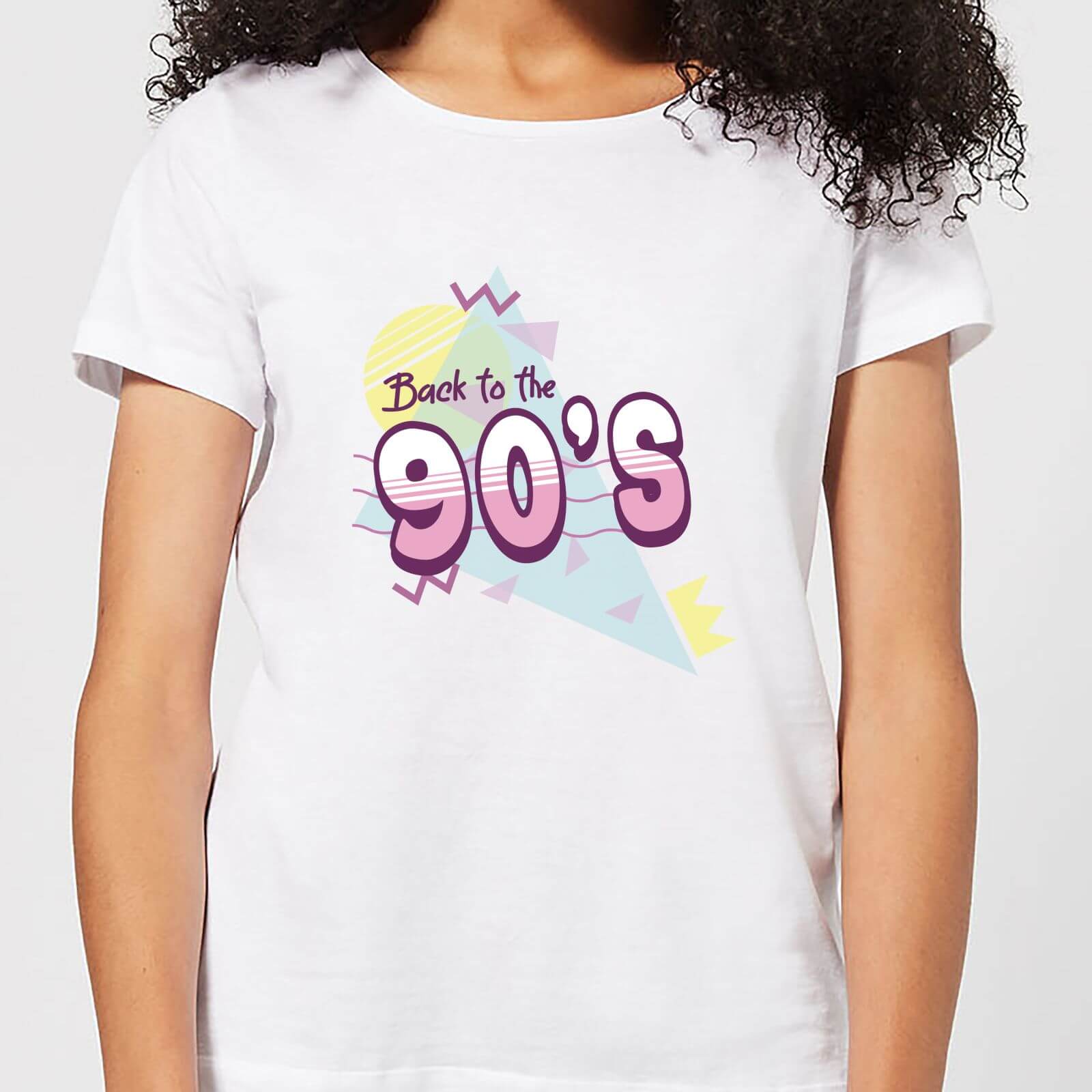 Back To The 90's Women's T-Shirt - White - S - White
