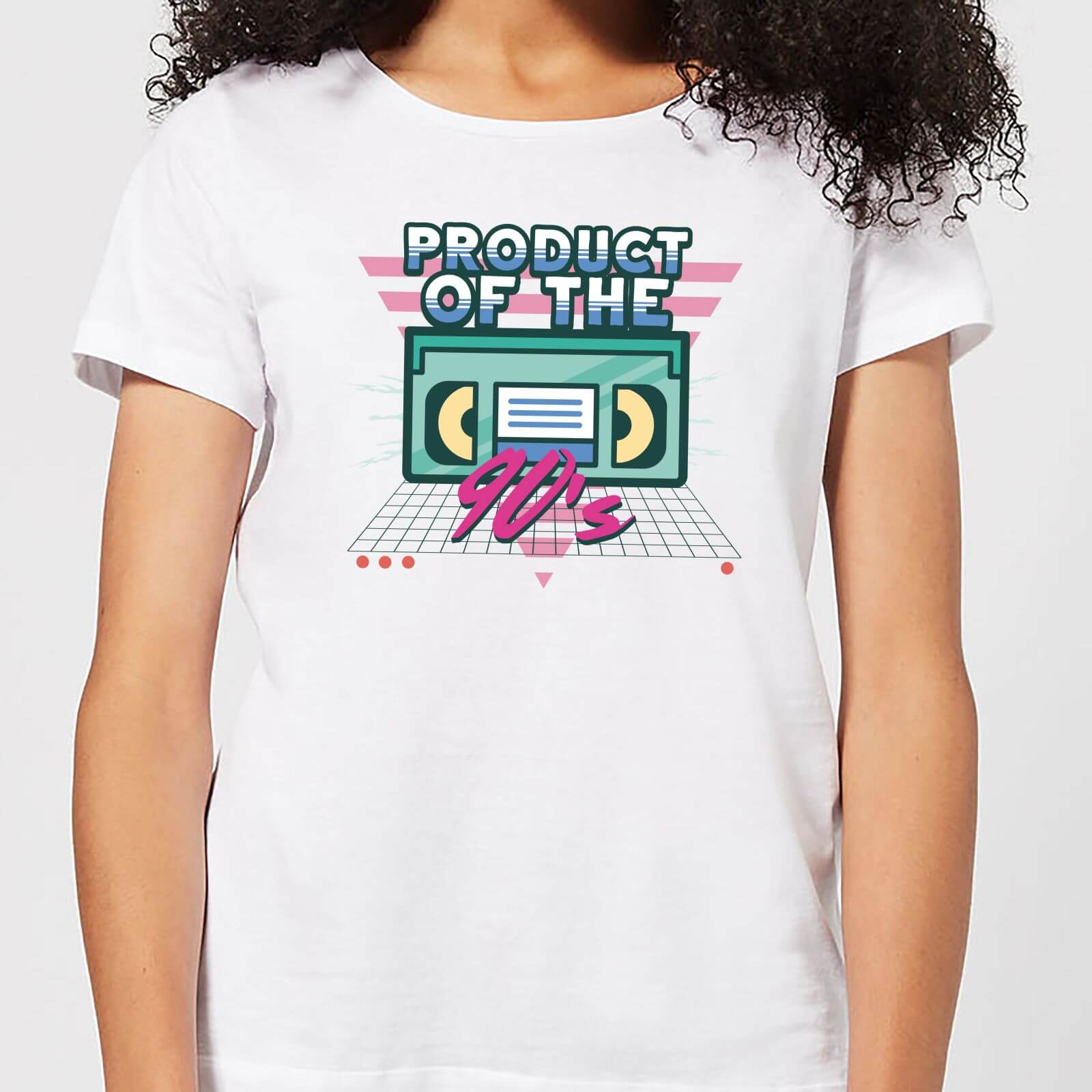 Product Of The 90's VHS Tape Women's T-Shirt - White - M - White